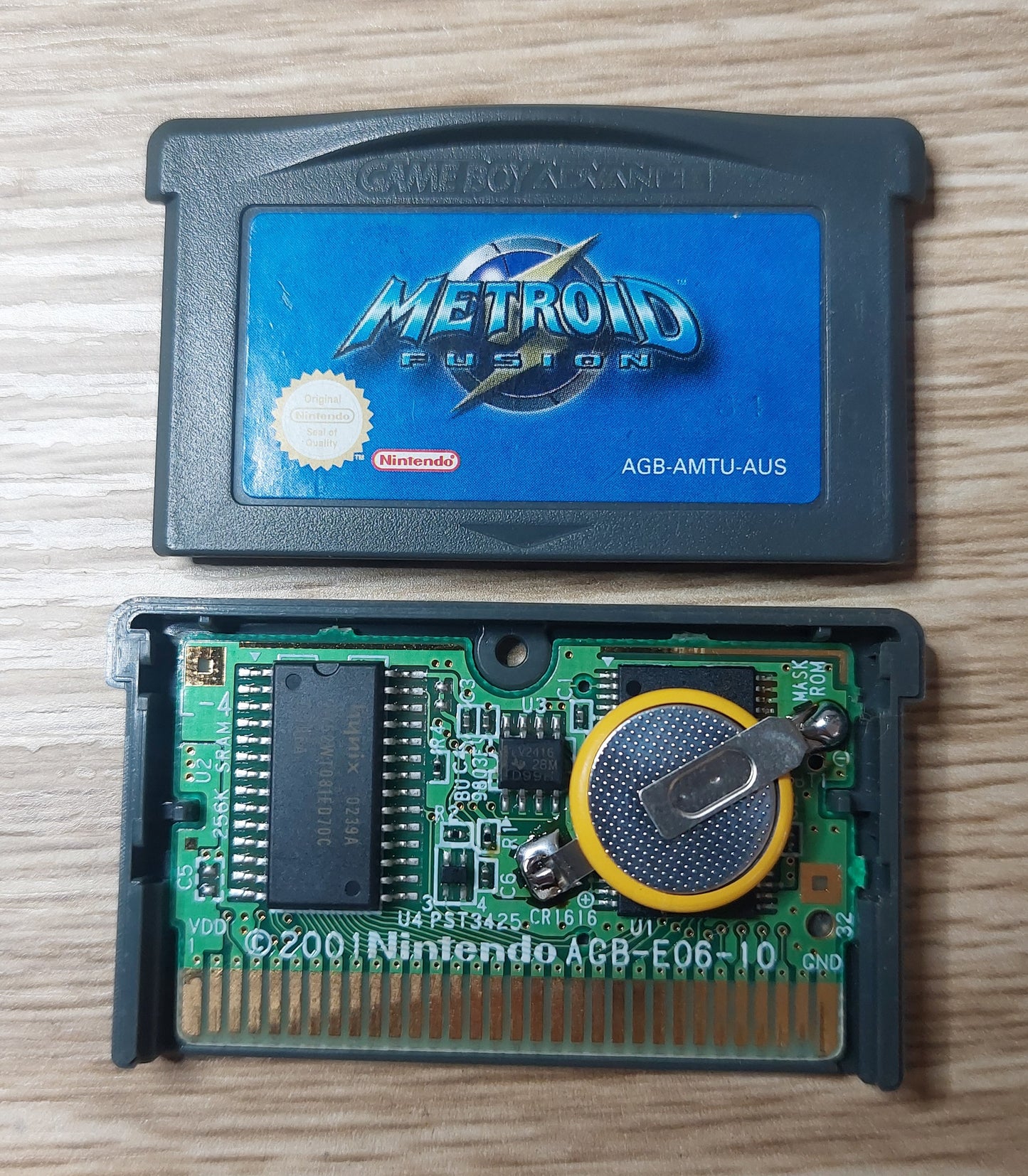 Pokemon Game Boy Advance Metroid Fusion AUS PAL NEW Battery