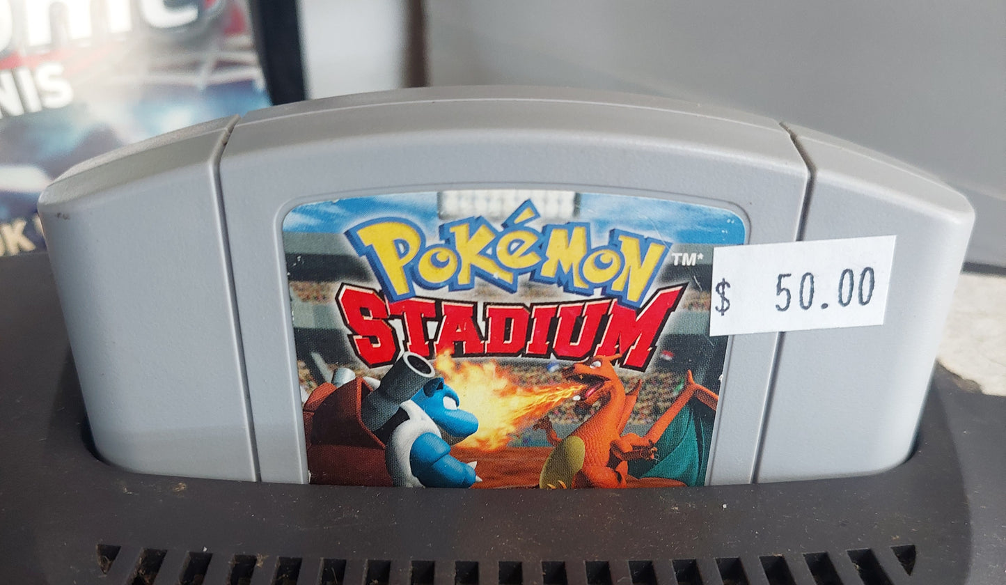 Nintendo N64 Cartridge - Pokémon Stadium AUS PAL Tested