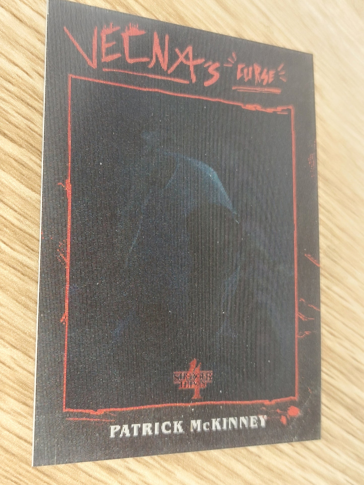 2023 Topps NETFLIX Zerocool Stranger Things Series 4 VC-4 Vecna's Curse Lenticular Patrick McKinney