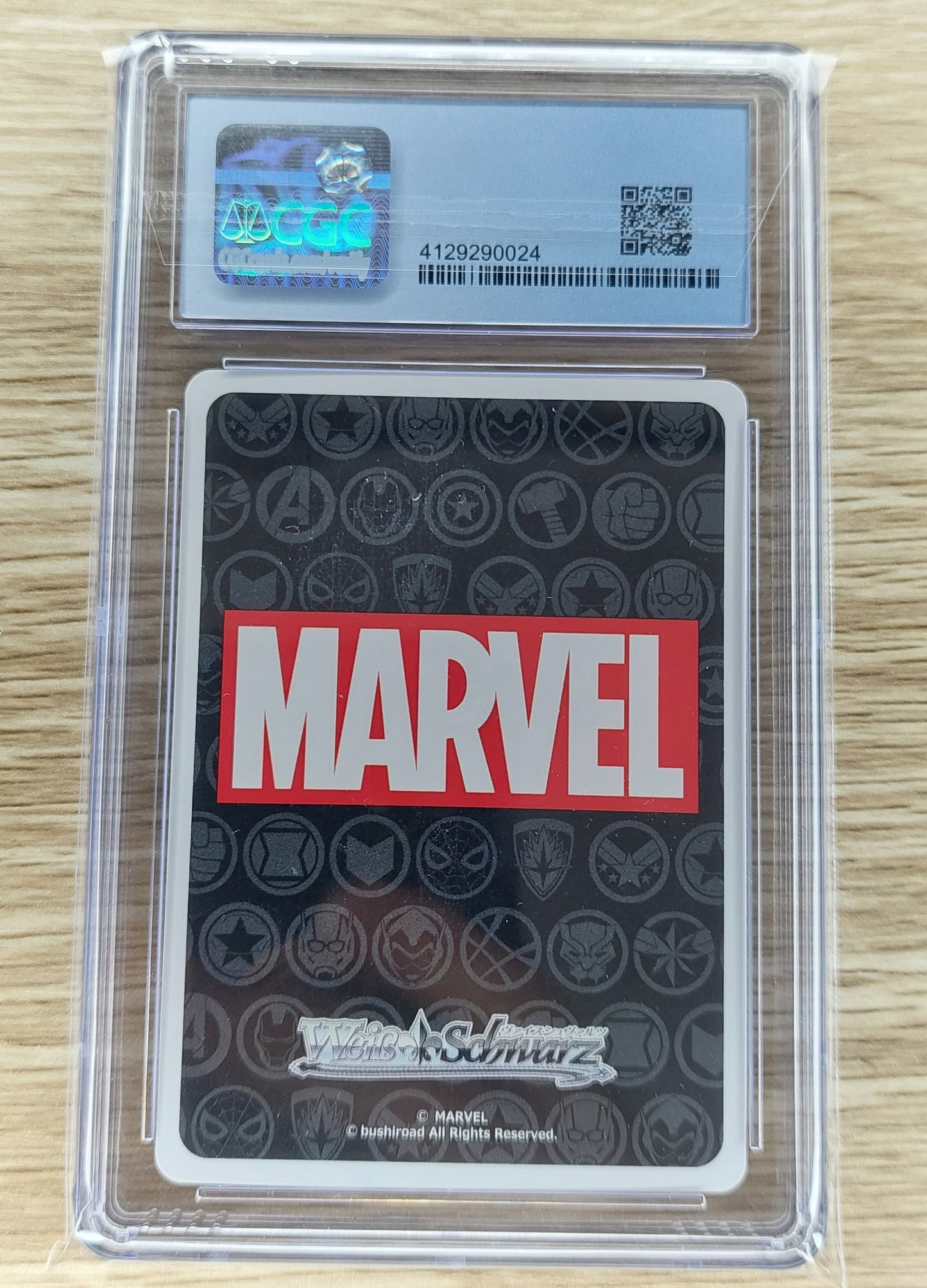 2021 Weiss Schwarz Japanese Marvel S89-019SR Super Rare Star Lord CGC Perfect 10 (Pop 4)