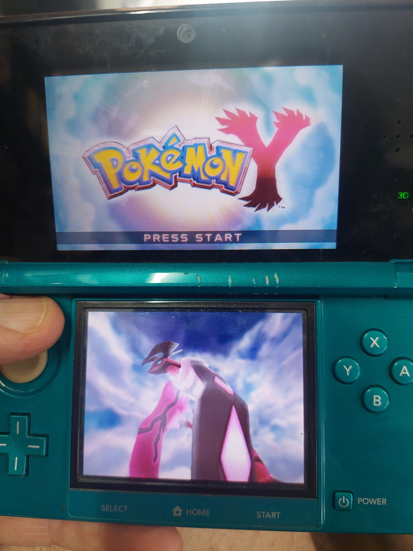 2013 Nintendo 3DS Pokémon Y in box Tested