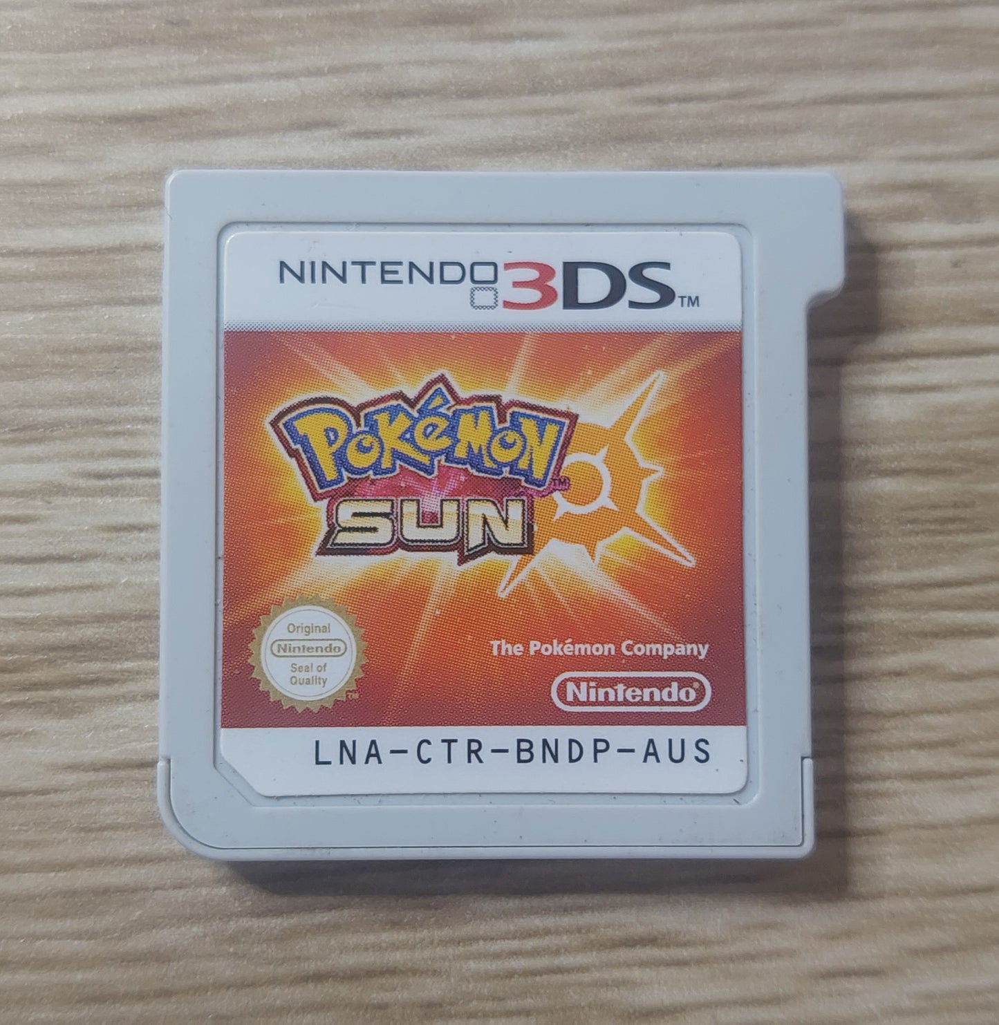 Nintendo 3DS POKEMON Sun Cart Only AUS