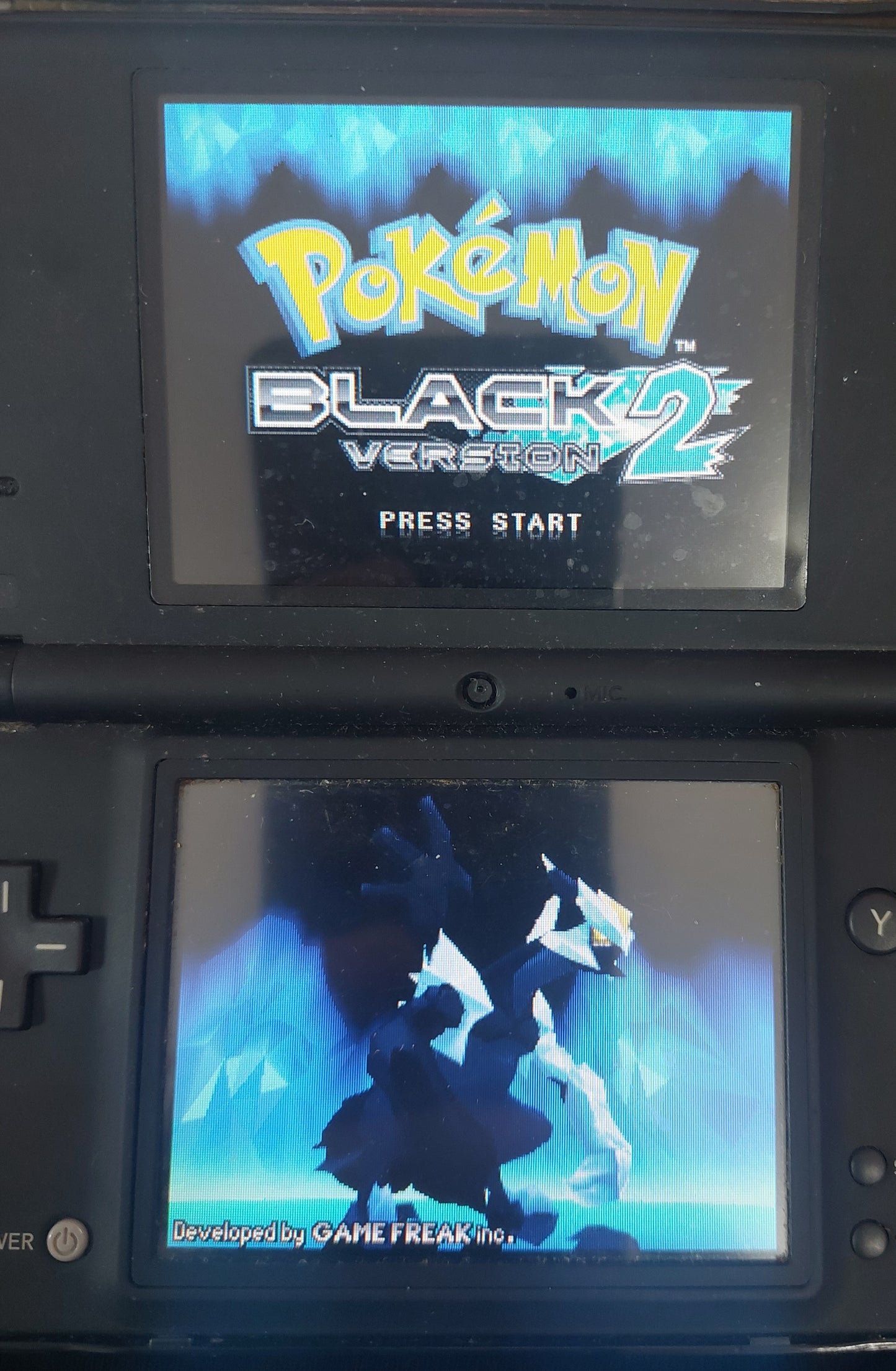 Nintendo DS Pokemon Black Version 2 AUS PAL Cart Tested