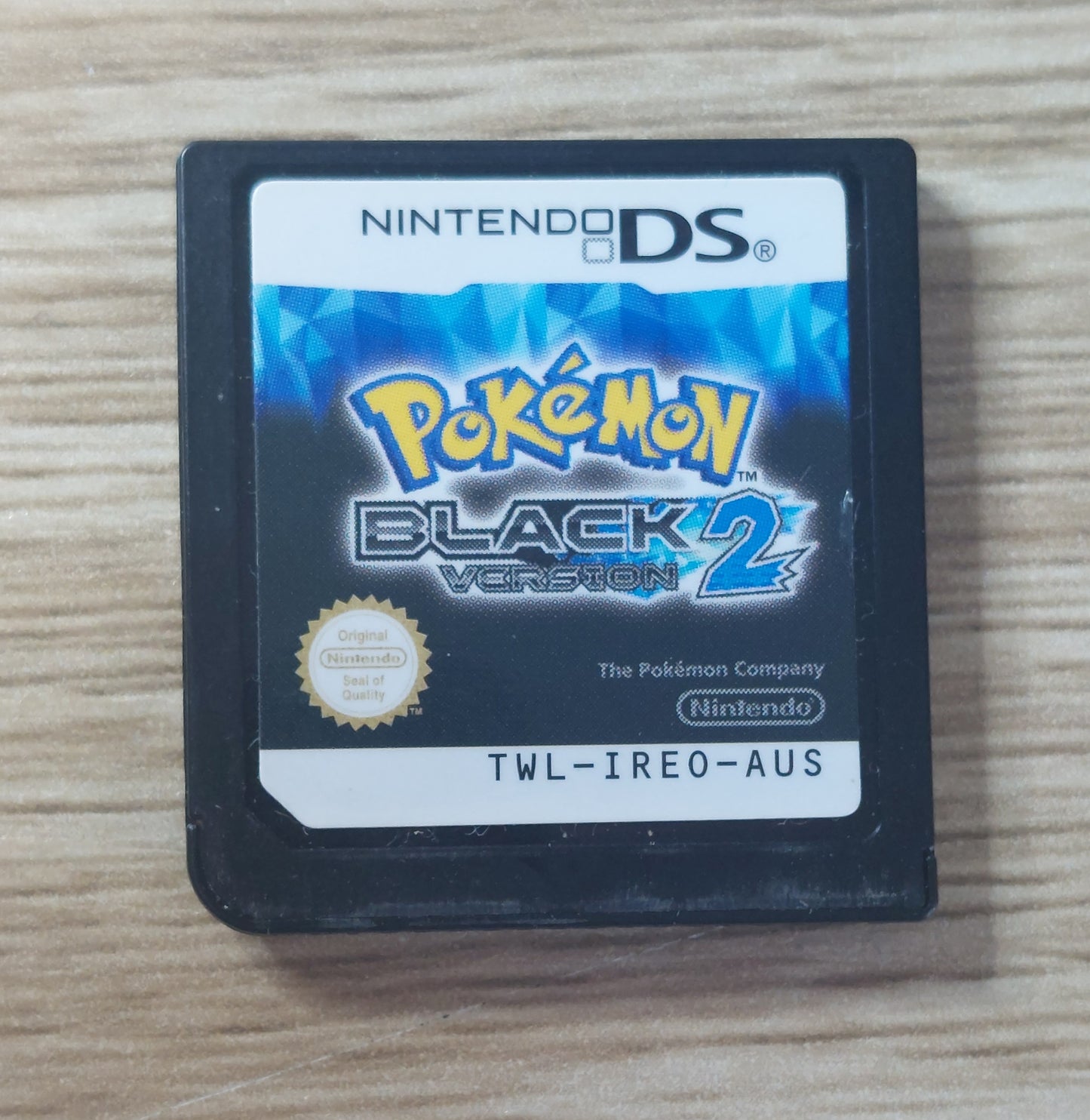 Nintendo DS Pokemon Black Version 2 AUS PAL Cart Tested