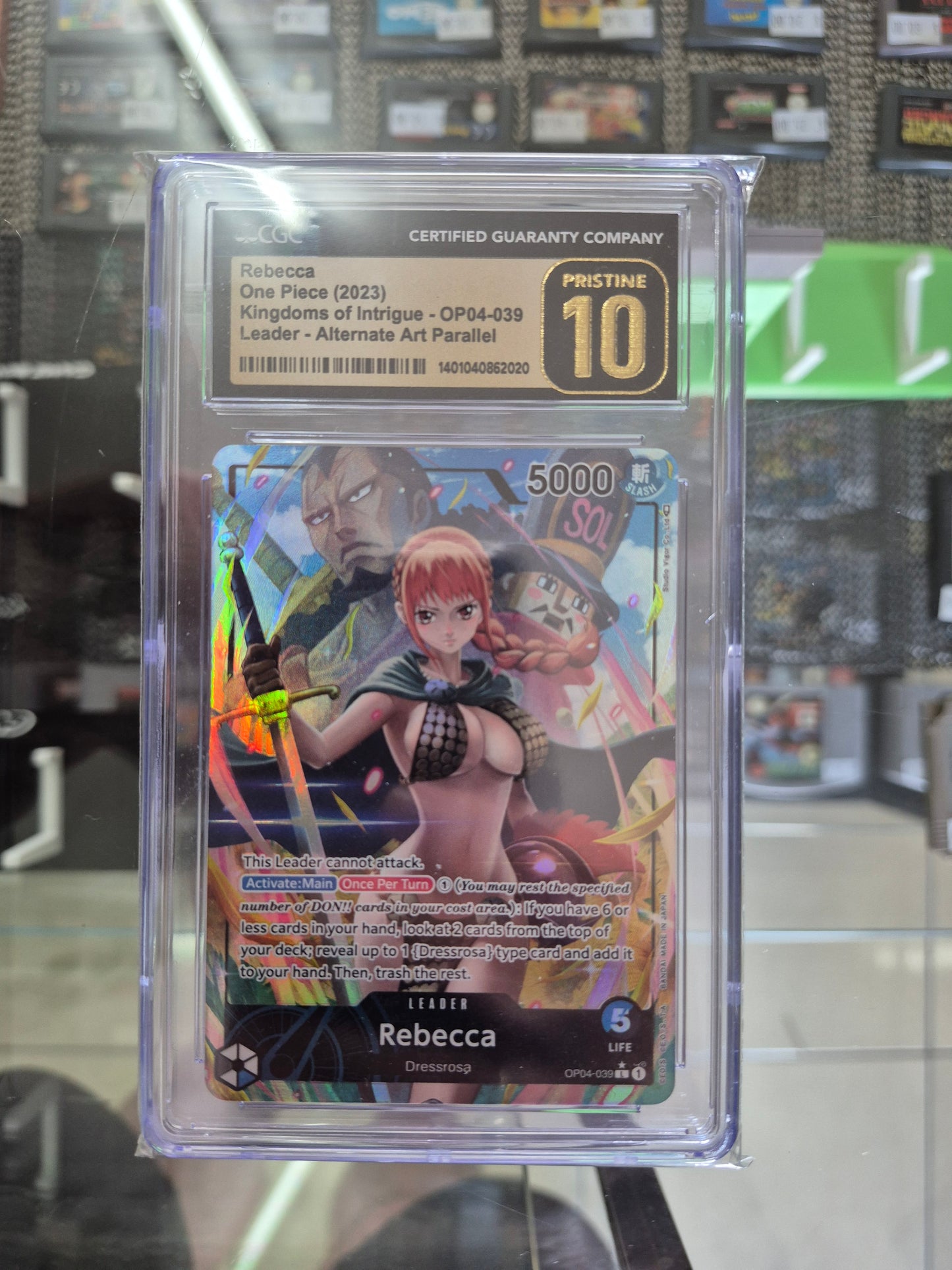 Rebecca One-Piece OP04-039 ALT CGC Pristine 10