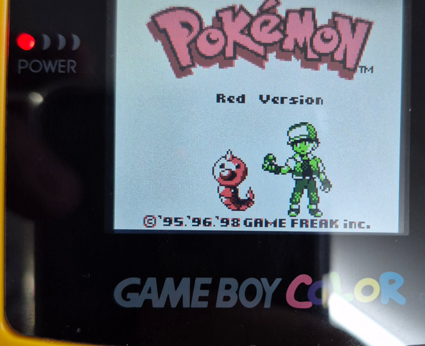 Nintendo Gameboy Cartridge - POKEMON RED CHARIZARD- GC Tested AUS PAL CART.NEW BATTERY