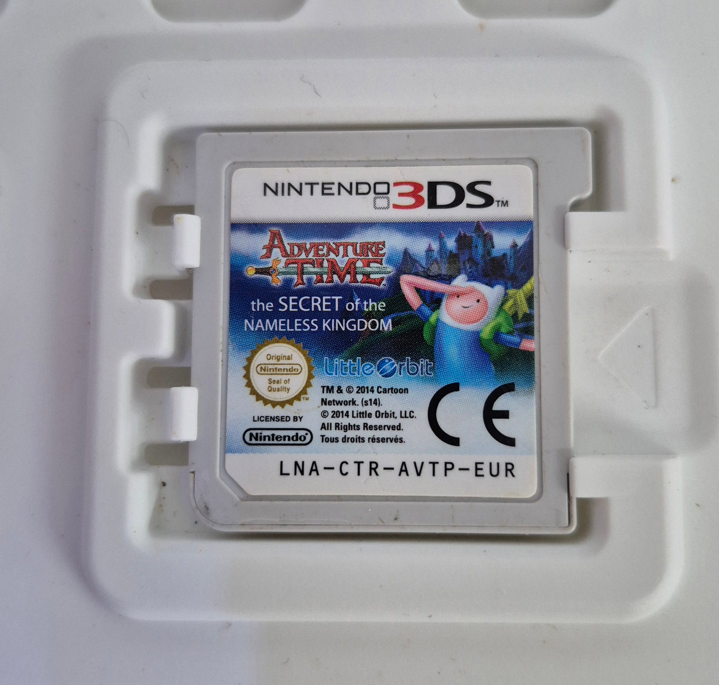 2014 Nintendo 3DS Adventure Time the Secret of the Nameles Kingdom in Case Tested EUR