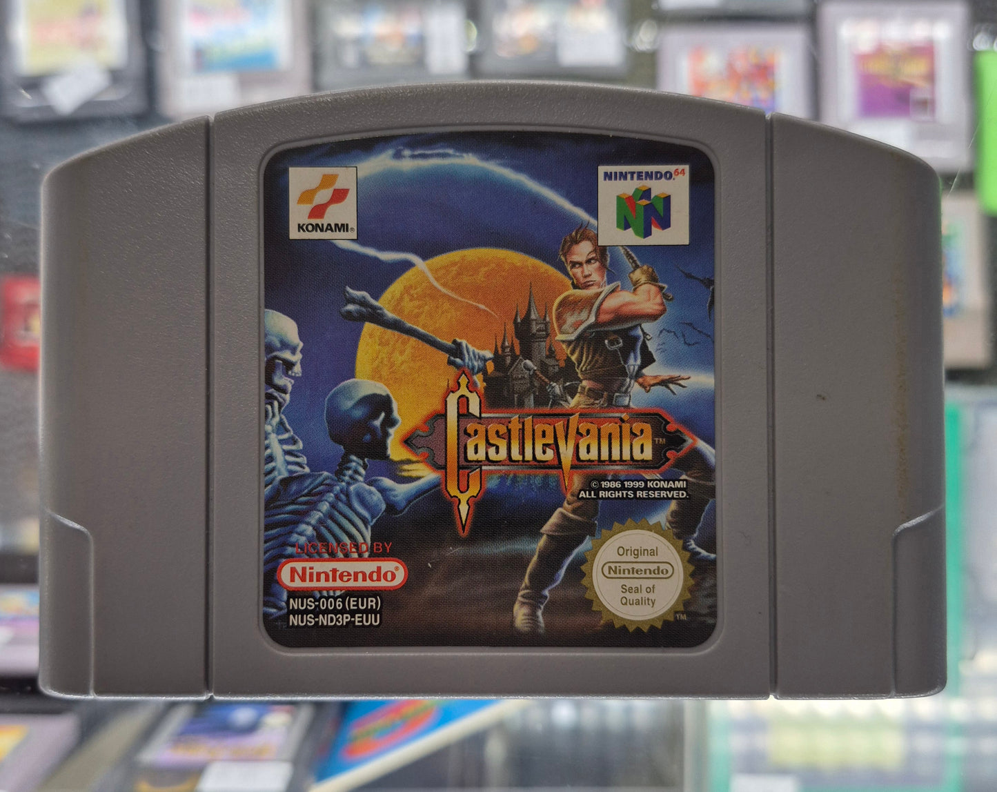 Castlevania - Nintendo N64 - Cart Only - PAL - Cleaned,Tested and Working