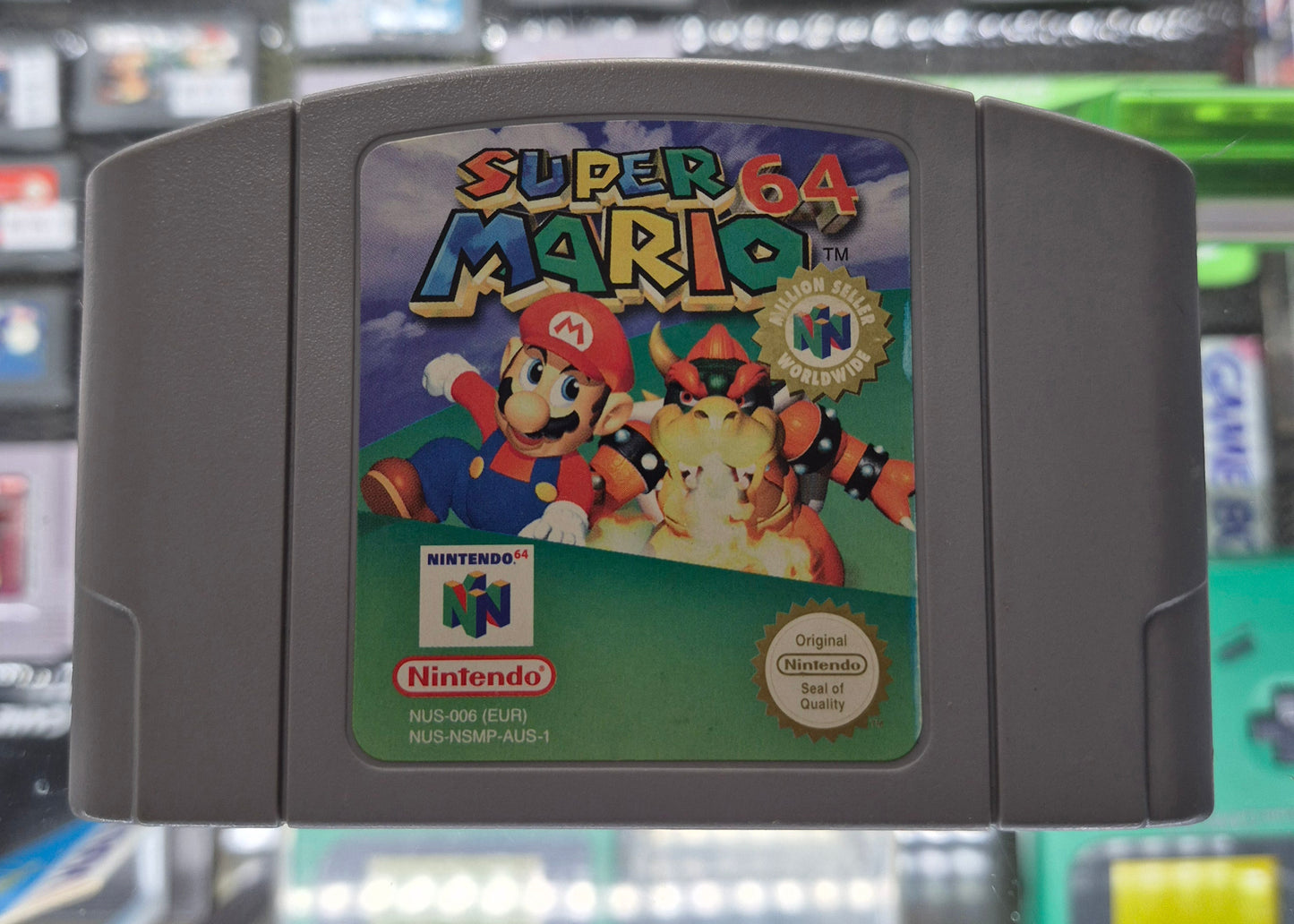 Nintendo N64 Cartridge - Super Mario 64 AUS PAL Tested
