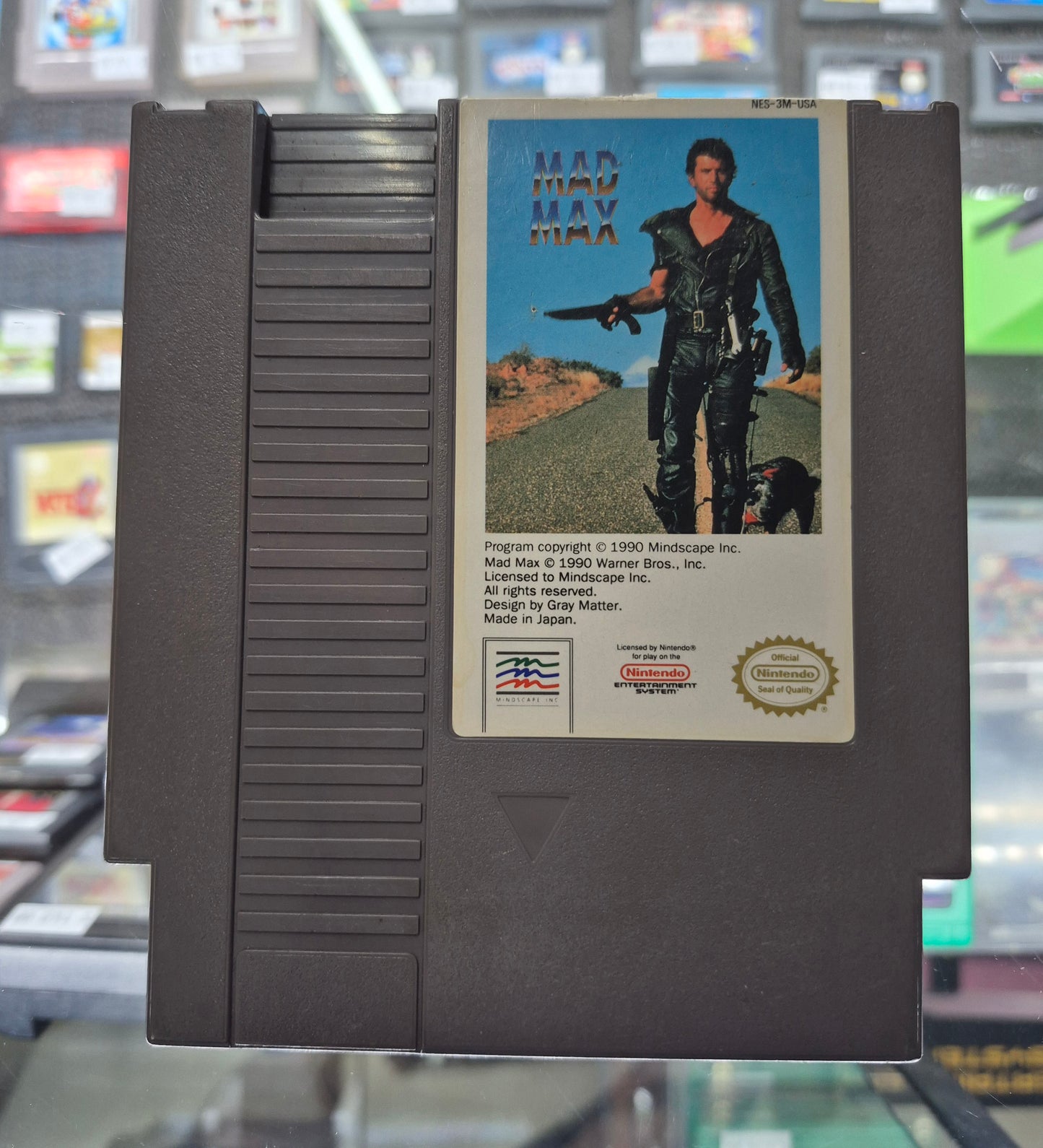 Nintendo NES MAD MAX Cart Only,Cleaned and Tested
