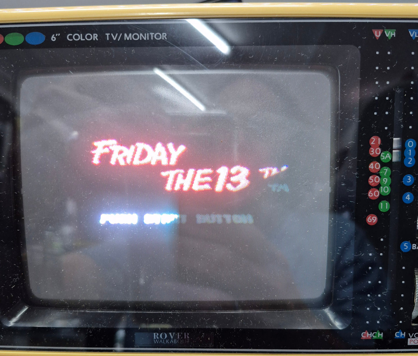 Nintendo NES Friday the 13th Power Play Series Cart Only,Cleaned and Tested