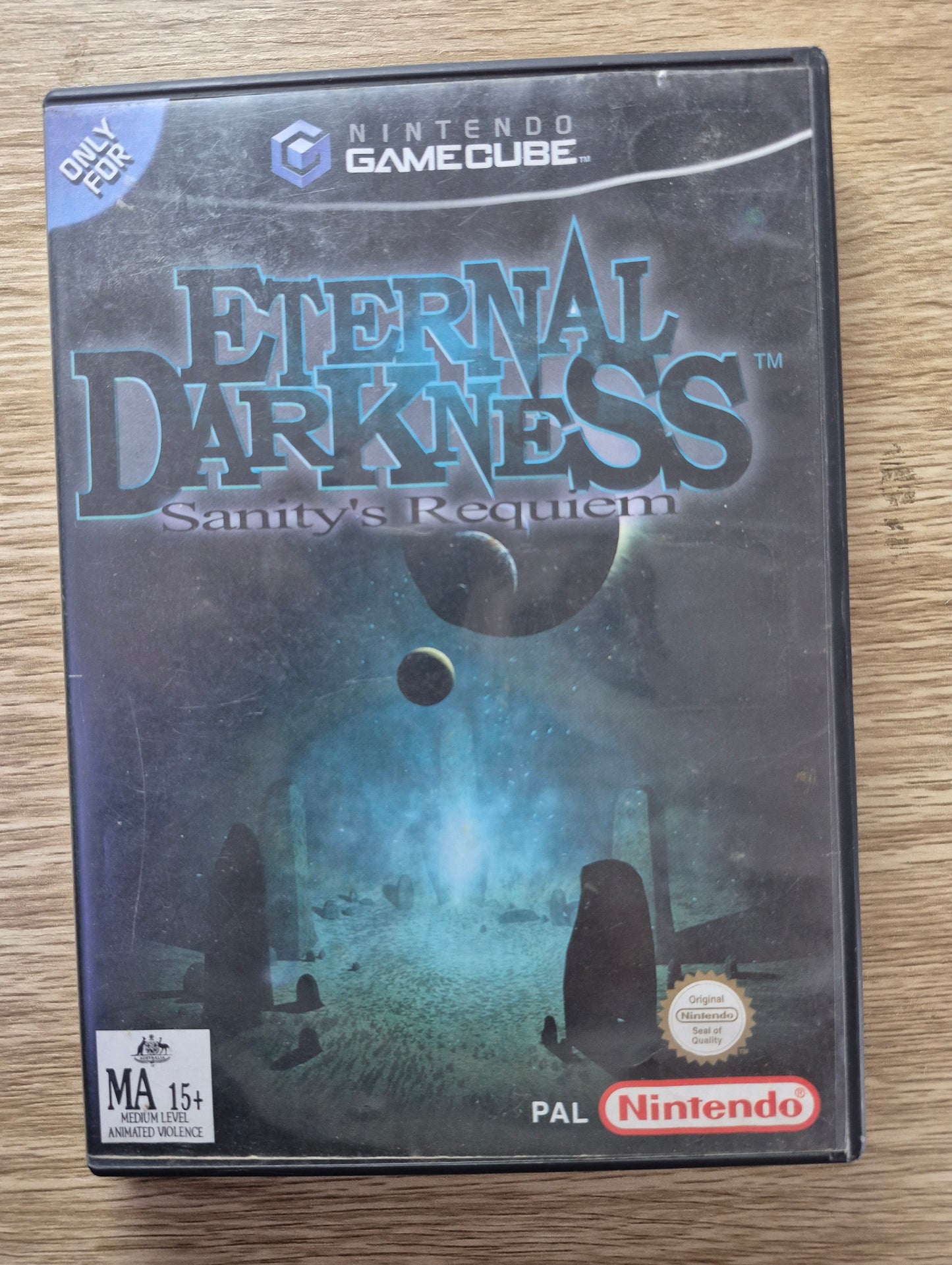 2002 Nintendo GameCube Eternal Darkness Sanity's Requiem PAL- Complete in Box Tested