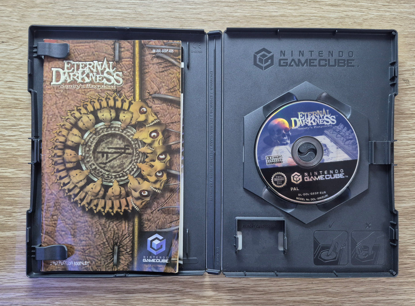 2002 Nintendo GameCube Eternal Darkness Sanity's Requiem PAL- Complete in Box Tested