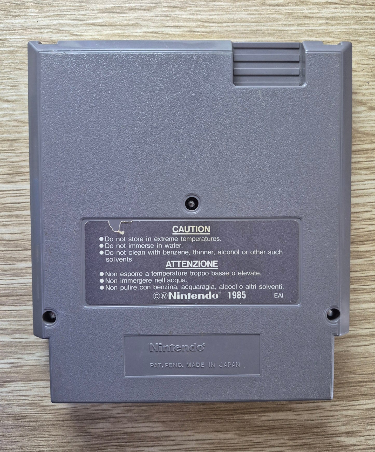 1991 Nintendo NES Totally Rad Cart (UKV-PAL) Tested and Cleaned