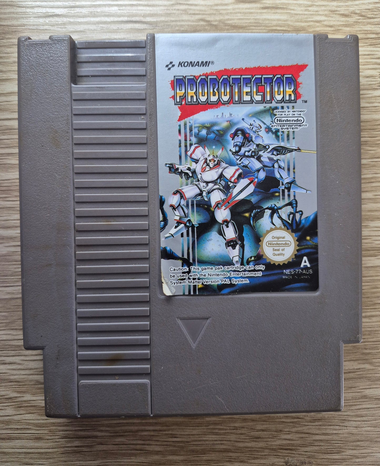 Nintendo NES- Konami Probotector Cart AUS PAL Tested and Cleaned