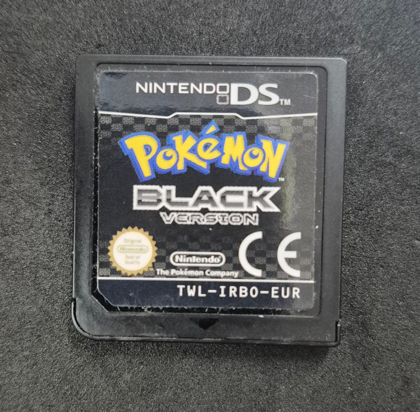 2011 Nintendo DS Pokémon Black Version EUR PAL Tested Cart Only