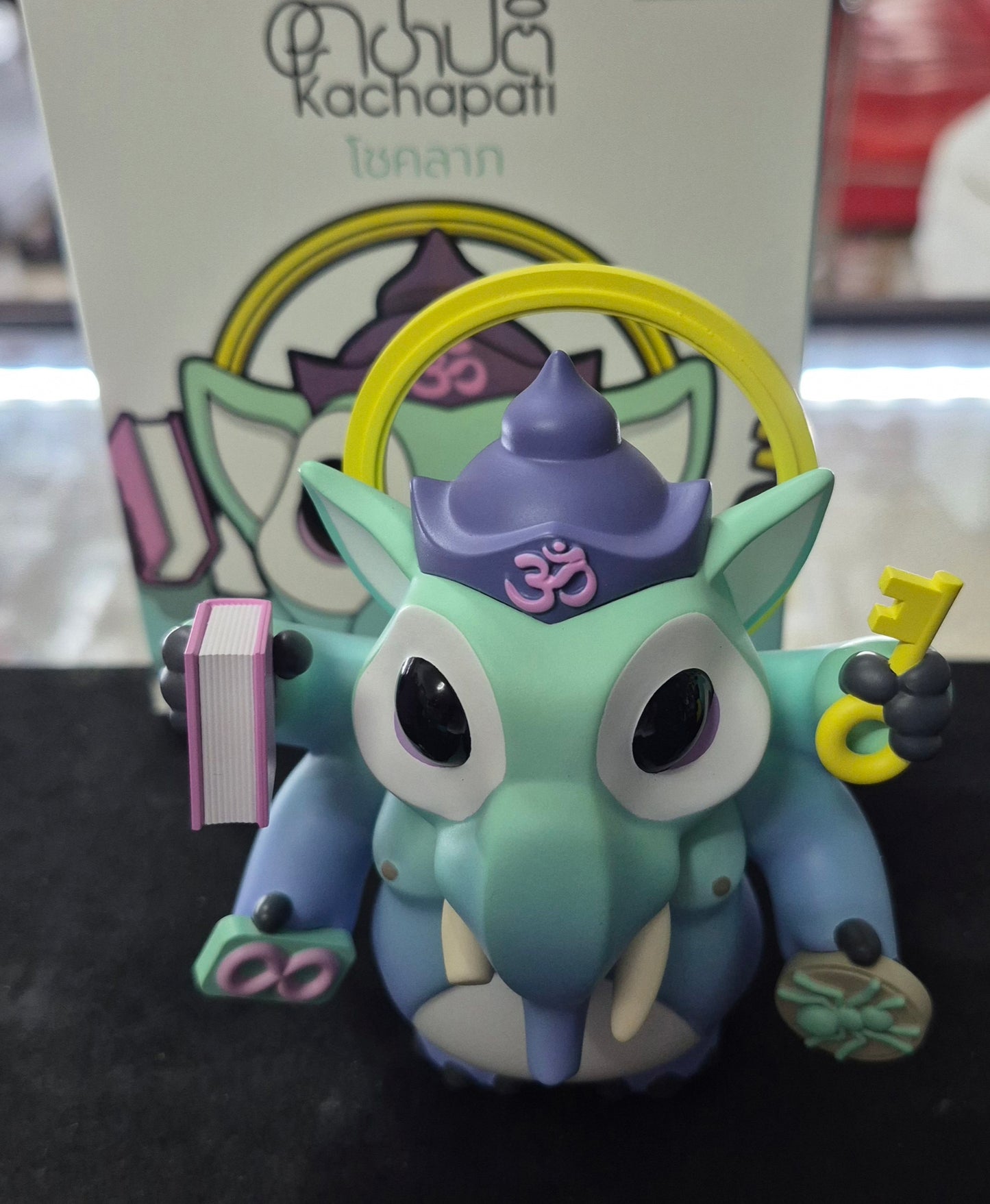 Coarse Toys x JPX Blue Kachapati 4" Vinyl Figure Thai Toy Expo LE 200 World Wide