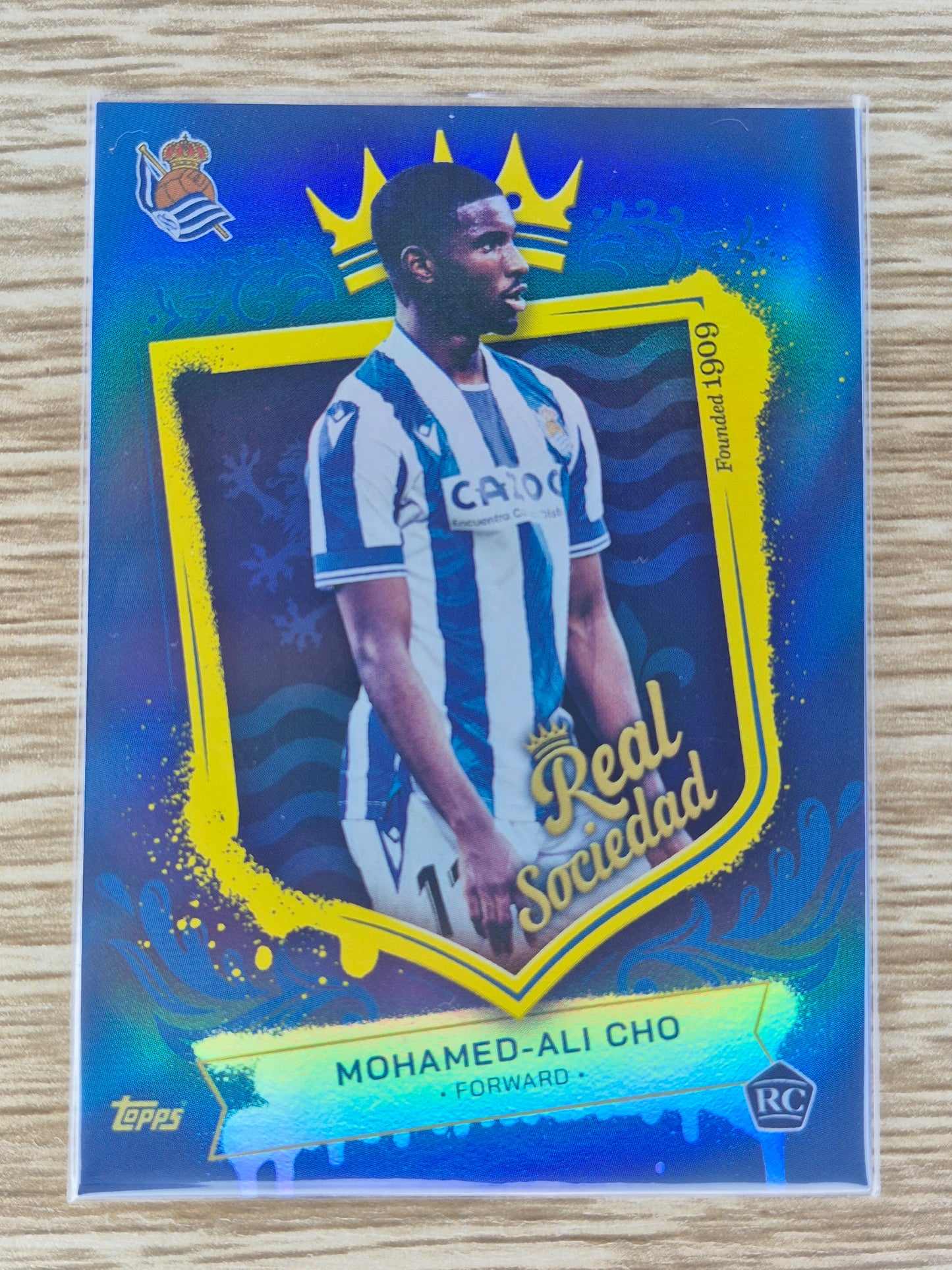 2022-23 Real Sociedad Team Set RC Mohamed-Ali Cho Yellow 73/75