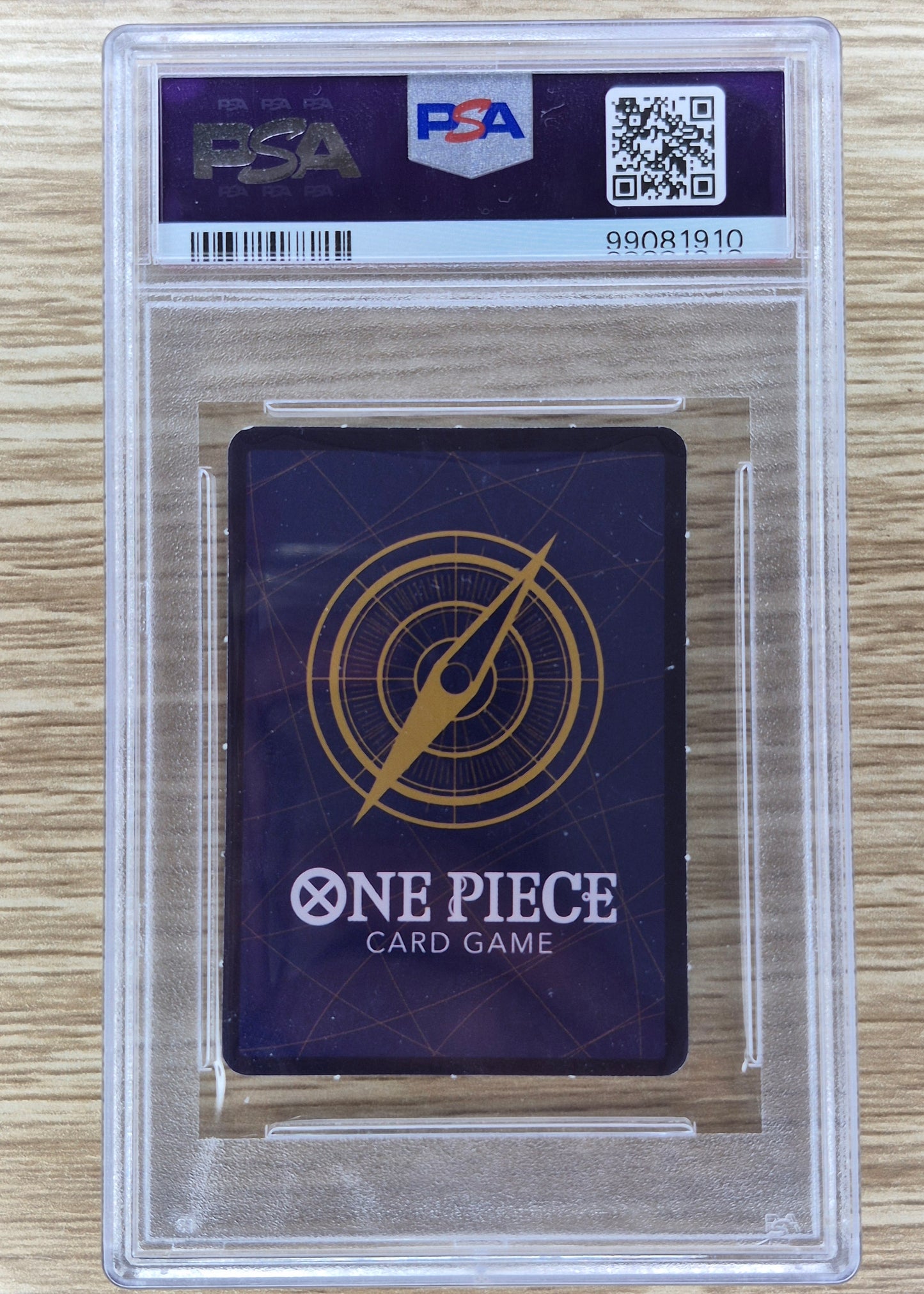 2023 One-Piece Japanese Mini Nami Non Holo Perforated OP01-016 PSA 9