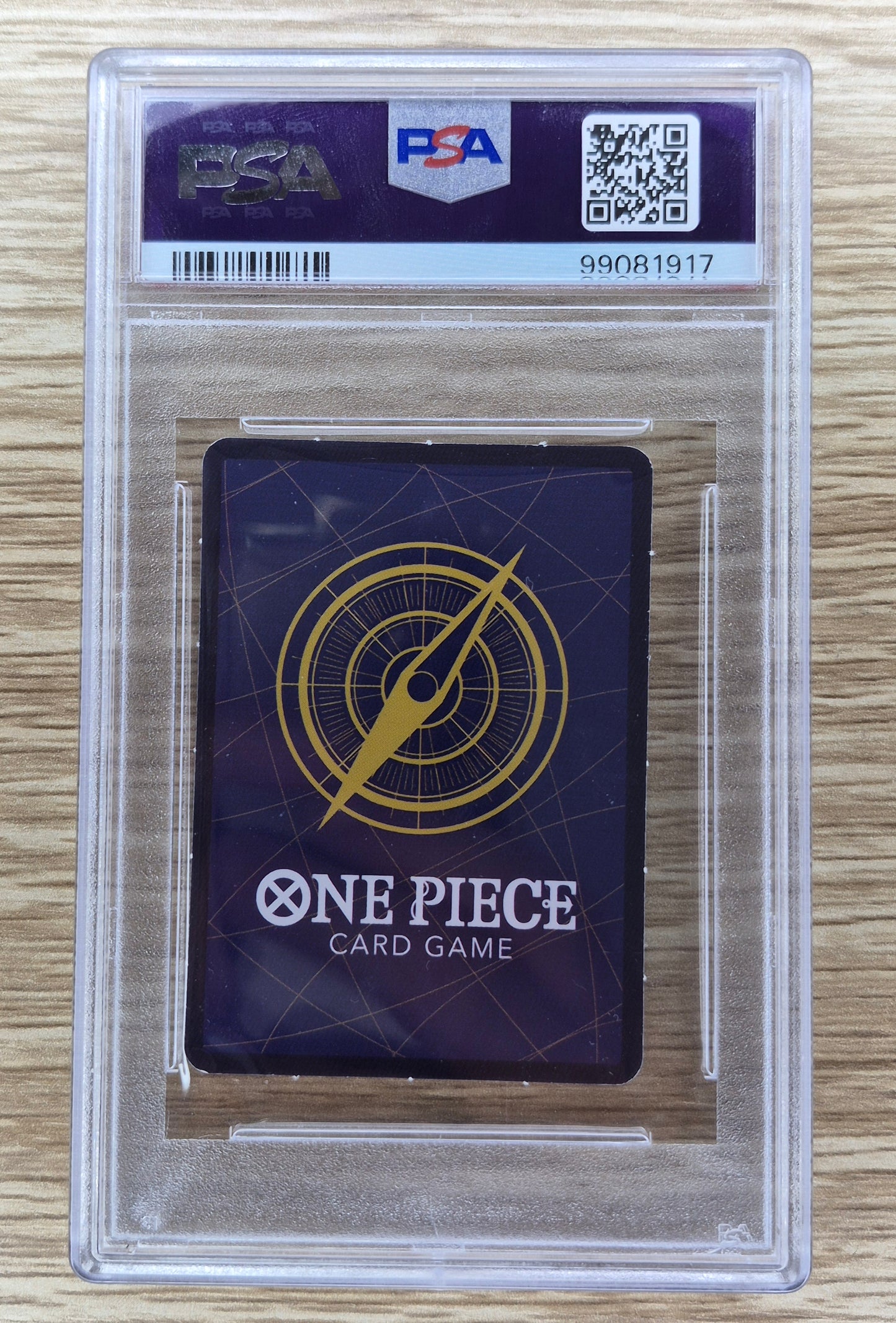 2023 One-Piece Japanese Mini Shanks Manga Perforated OP01-120 - Holo PSA 6