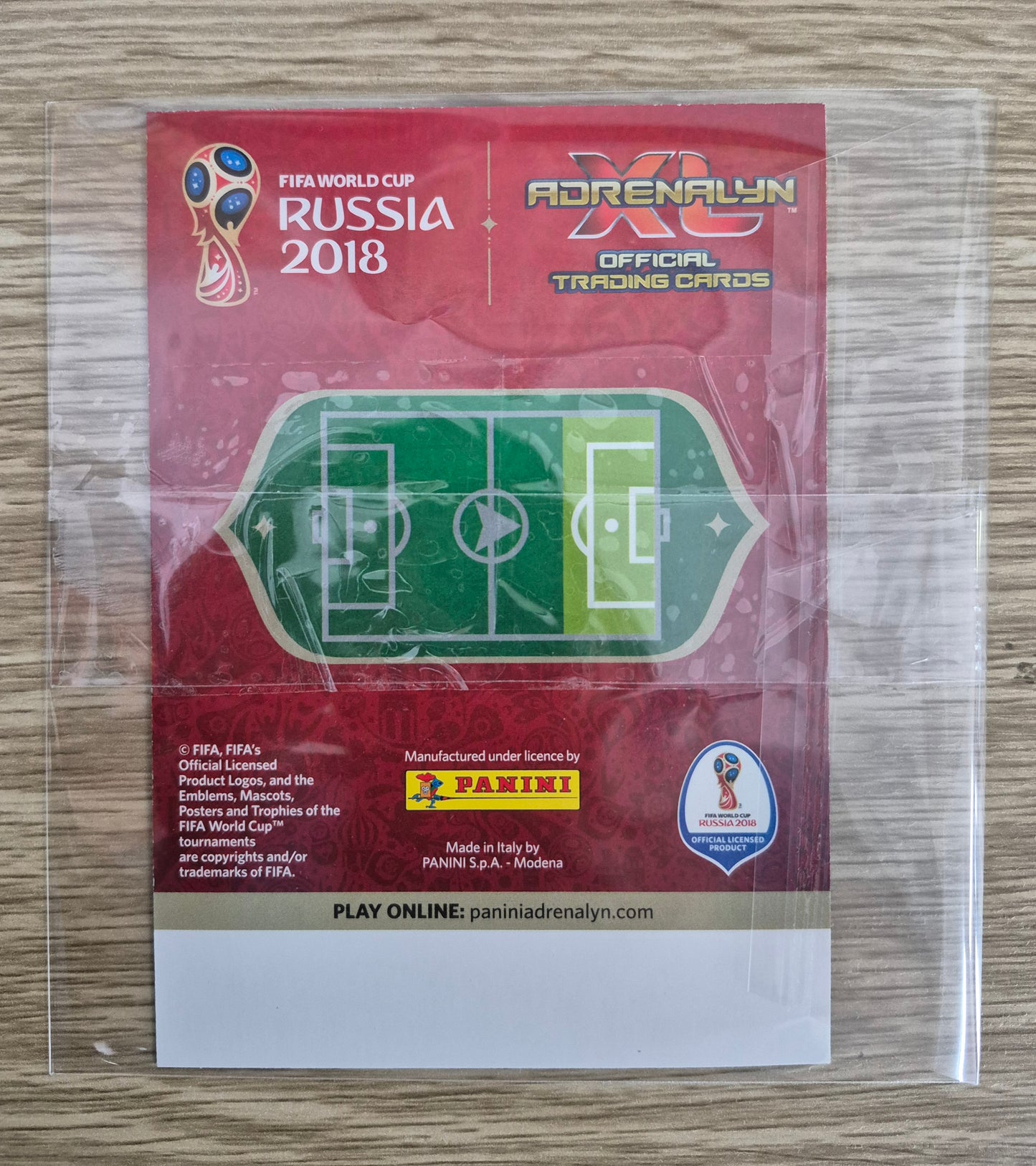 Fifa World Cup Russia 2018 Gold Christiano Ronaldo Giant Limited Edition Card