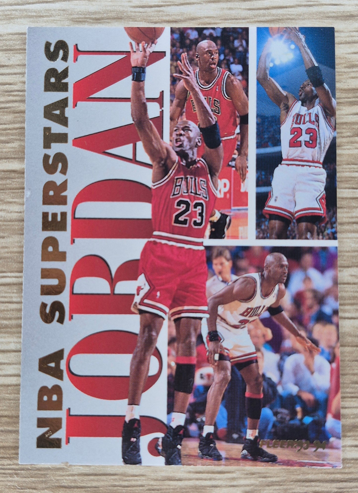Fleer 93-94 NBA Superstars Michael Jordan 7 of 20 NR MT