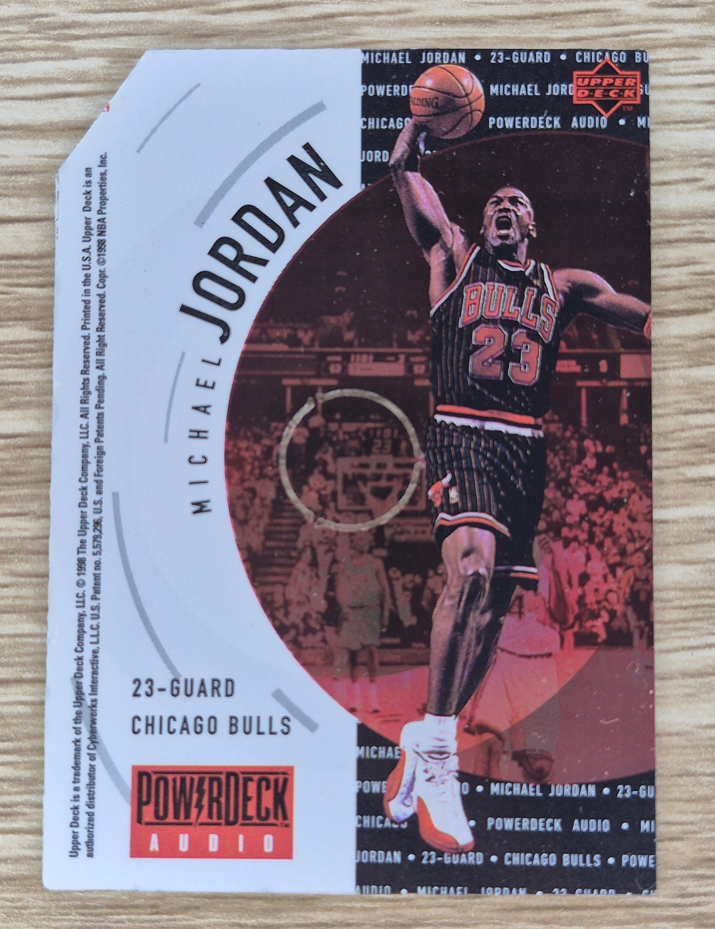 1997 Upper Deck Powerdeck Audio Michael Jordan