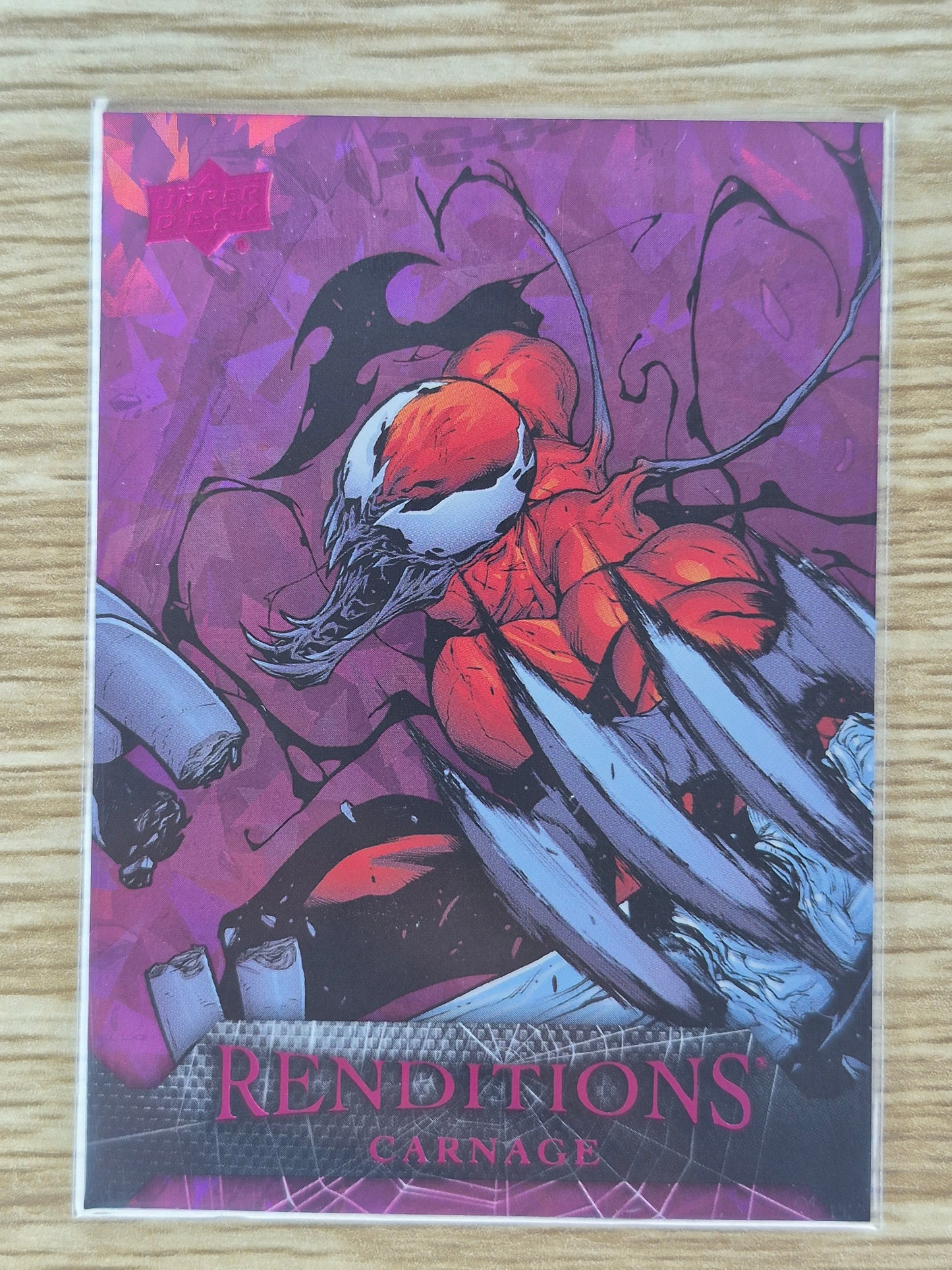 2024 Upper Deck Renditions CARNAGE Ghost-Spider Pink 066/199