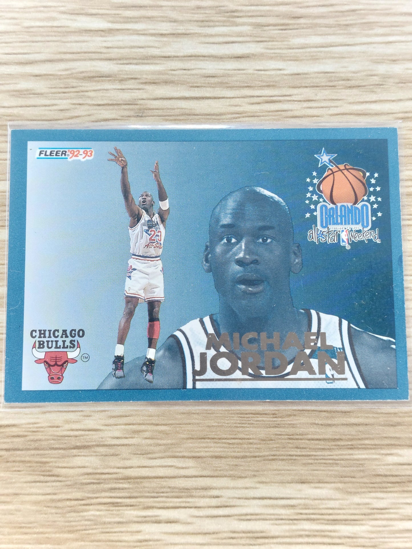 1992-1993 Fleer Michael Jordan Orlando All-Stars Weekend 6 of 24