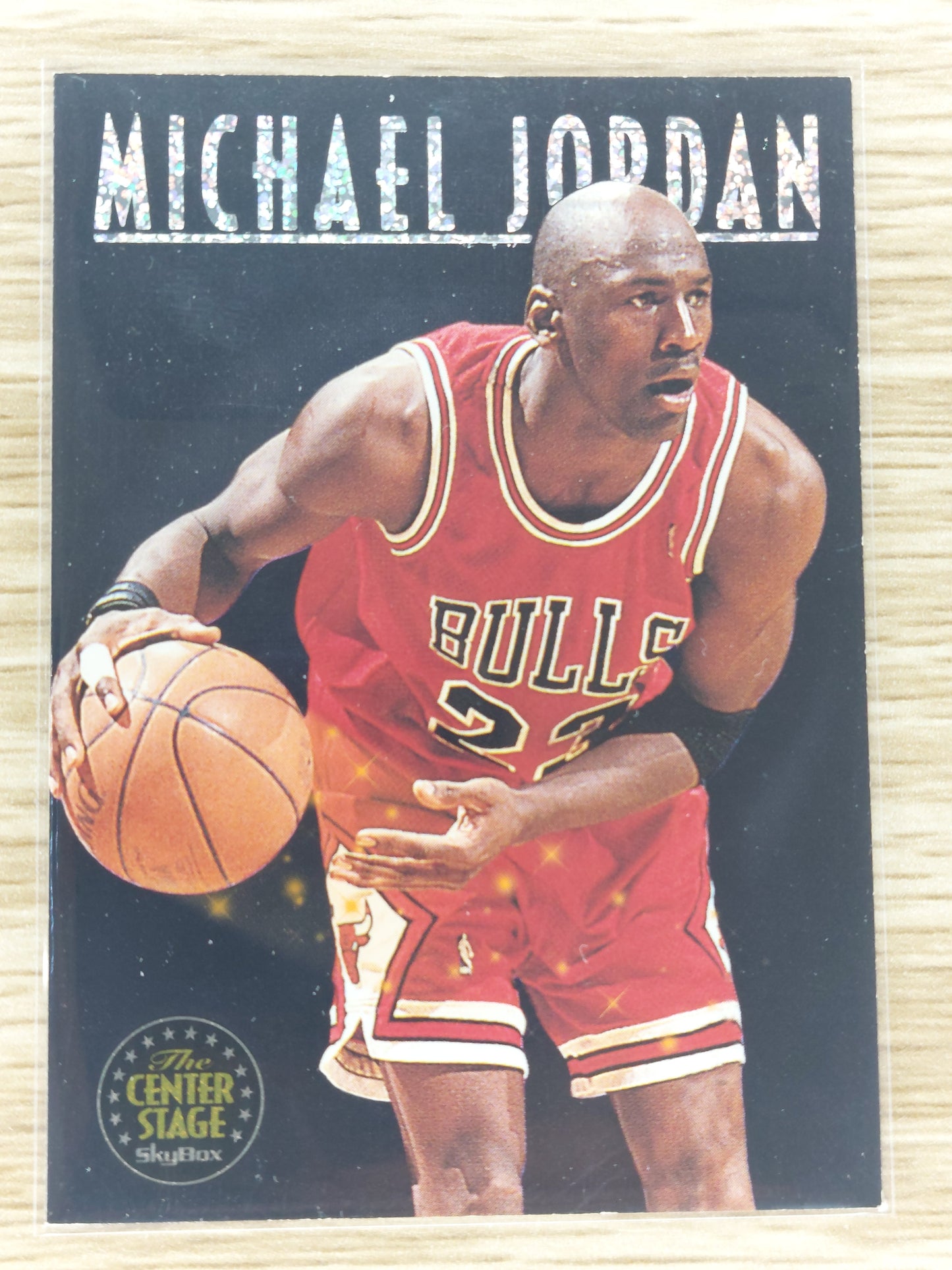 1993 Skybox Michael Jordan The Centre Stage CS1