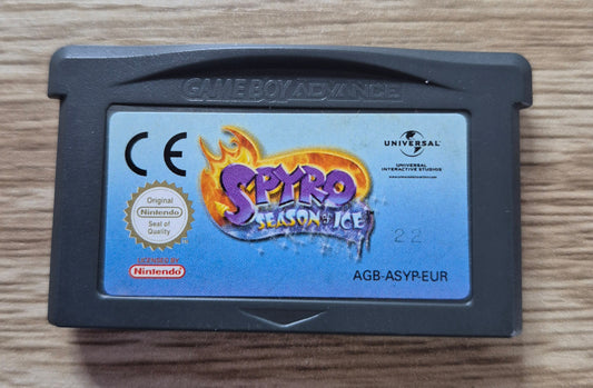 *100% ORIGINAL* Spyro: Season of Ice for Game Boy Advance GBA Tested