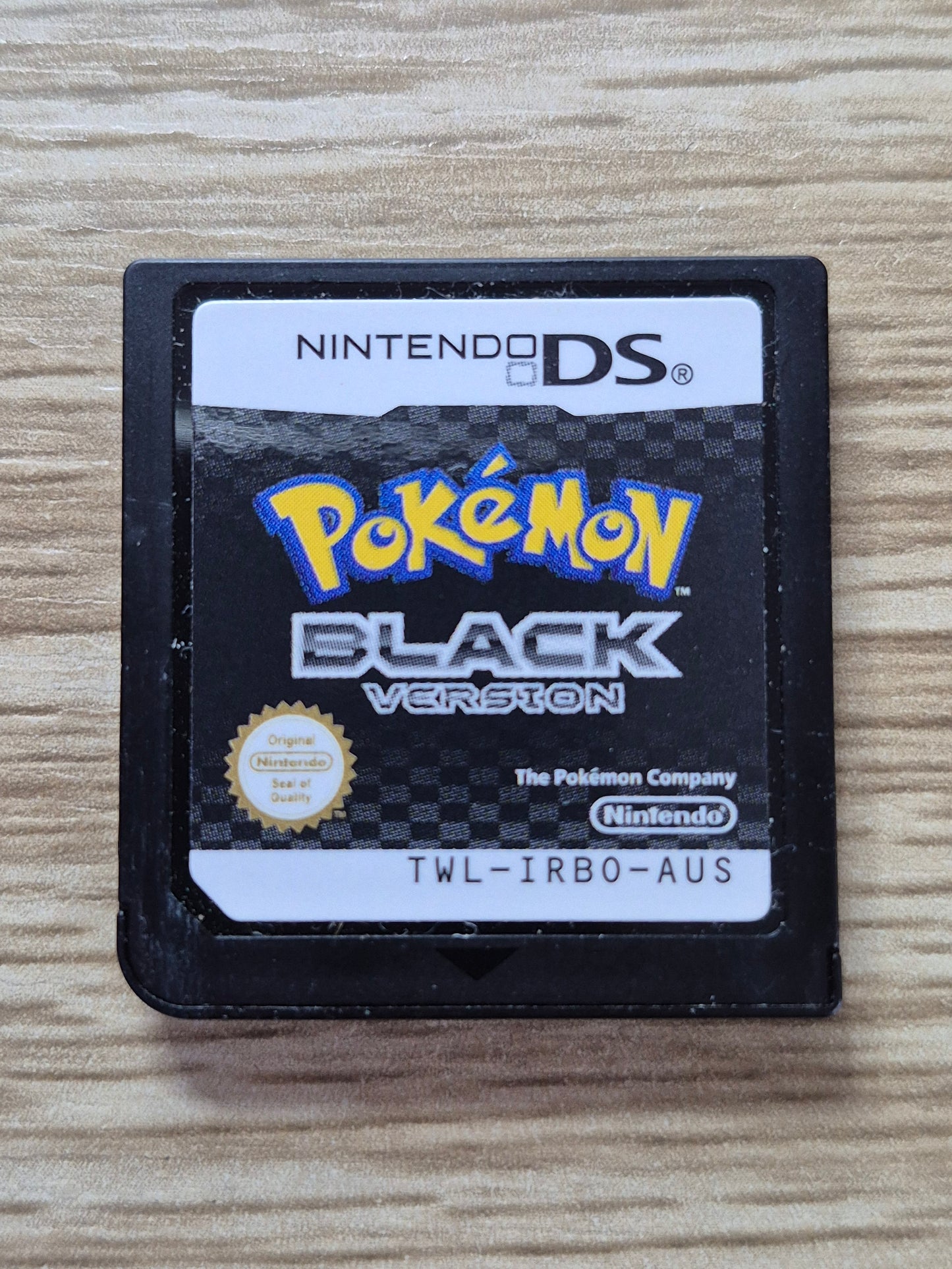 2011 Nintendo DS Pokémon Black Version AUS PAL Tested Cart Only