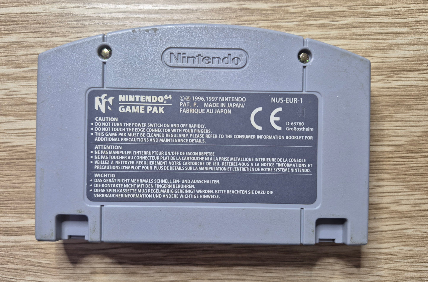 WAIALAE COUNTRY CLUB TRUE GOLF CLASSICS NINTENDO 64 CART PAL NEW Save Battery