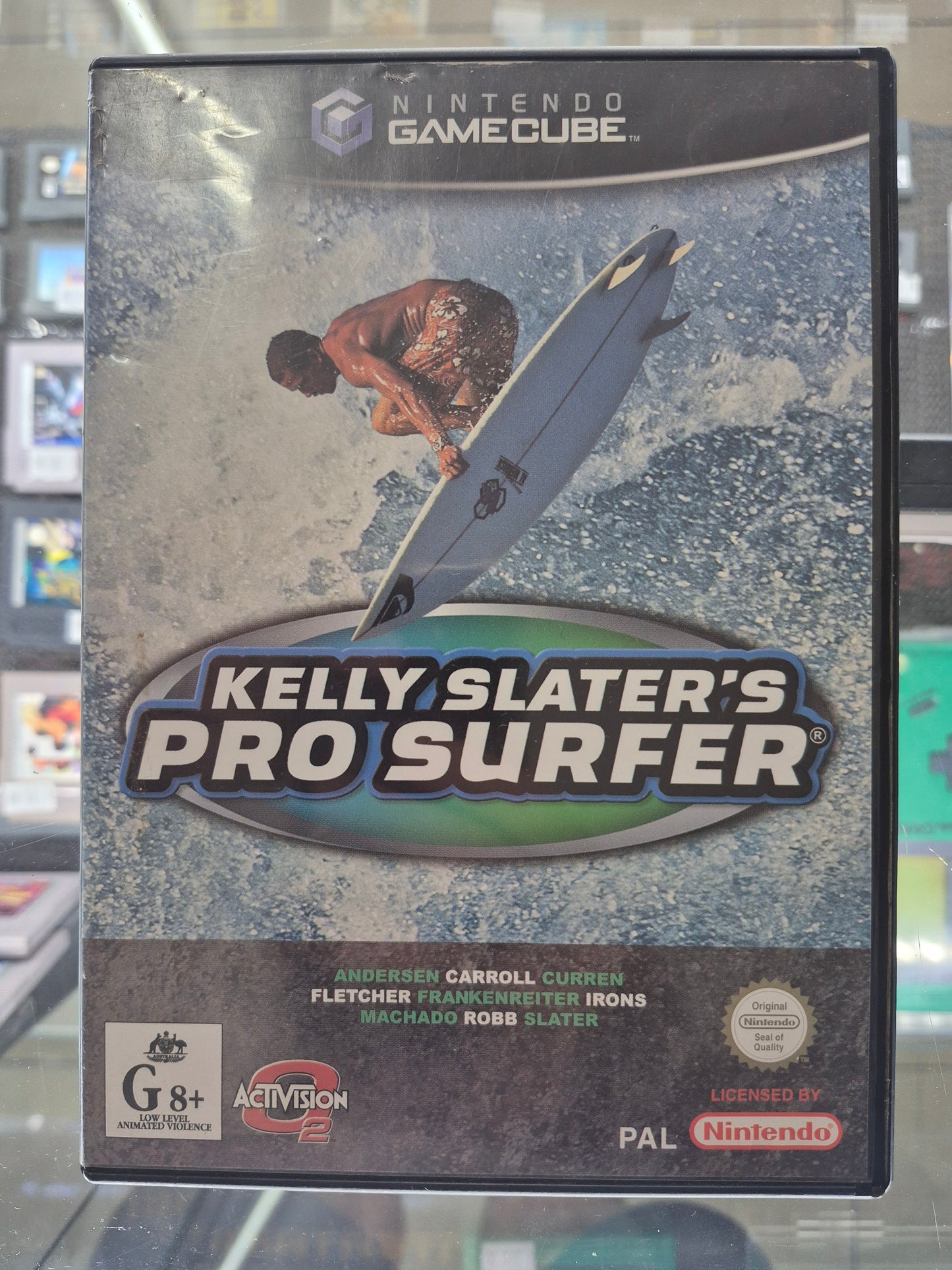 Kelly Slater's Pro Surfer + Manual - Nintendo Gamecube - Tested -