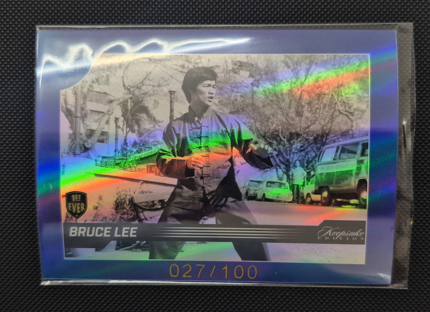 Keepsake Kaleidoscope Edition Bruce Lee Collection 50th Anniversary Blue Parallel 027/100