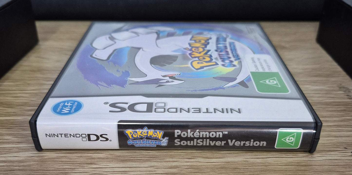 Nintendo DS POKEMON Soul Silver Version AUS Complete in Box
