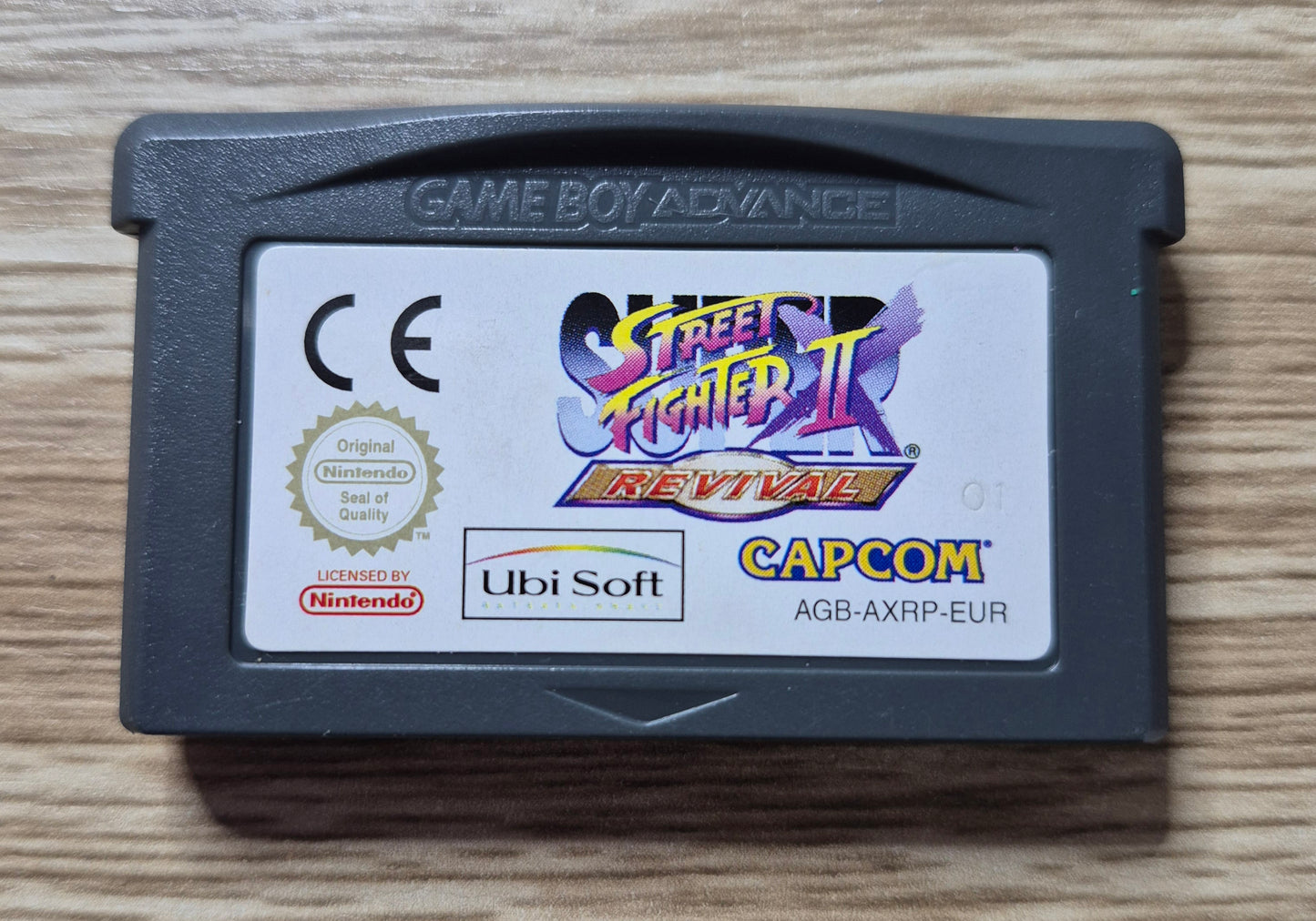 Nintendo Gameboy Advance SP Super Street Fighter 2 Revival