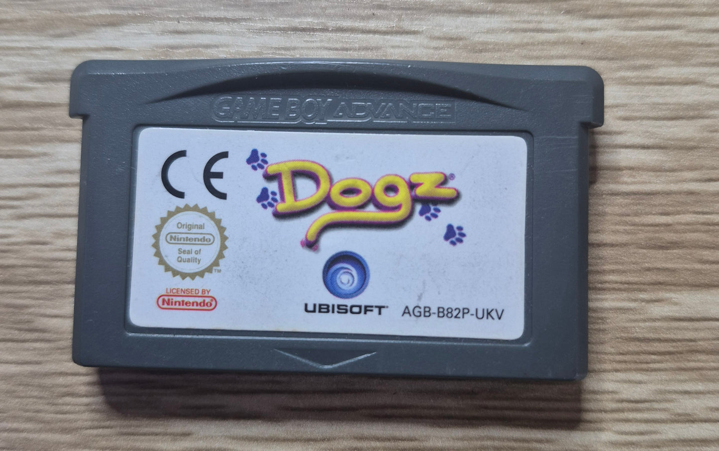 Nintendo Gameboy Advance DOGZ by Unisoft UKV Cart Tested