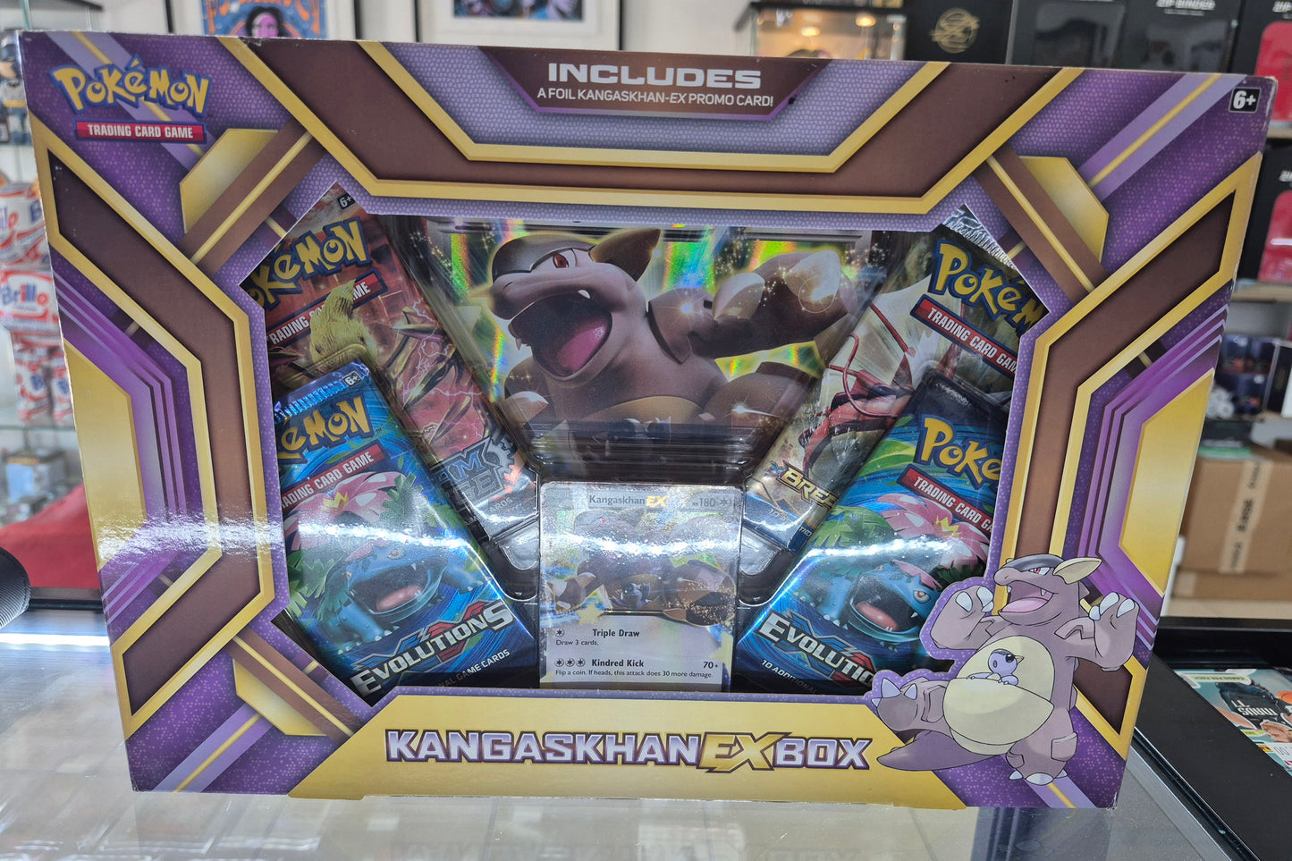 Pokemon KANGASKHAN EX BOX