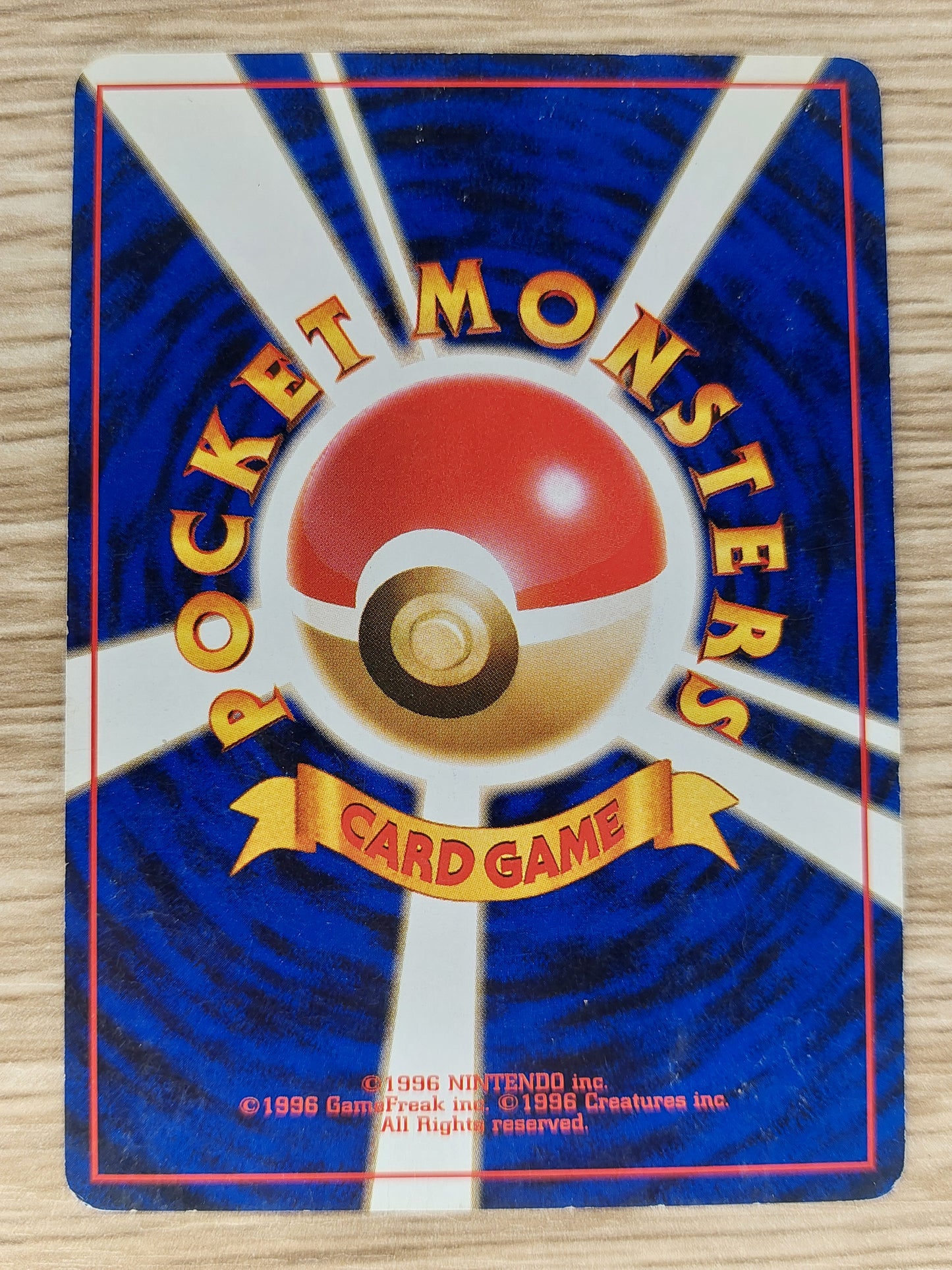 Pokemon 1997 Japanese Dugtrio Holo Tean Rocket No.051 Old Back