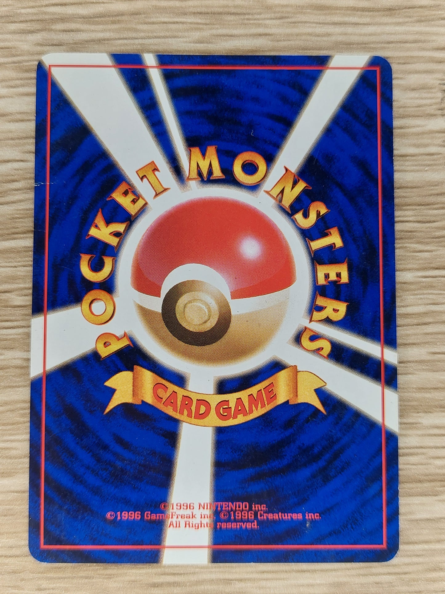 Pokemon 1997 Japanese Alakazam Holo Team Rocket No. 065 Old Back