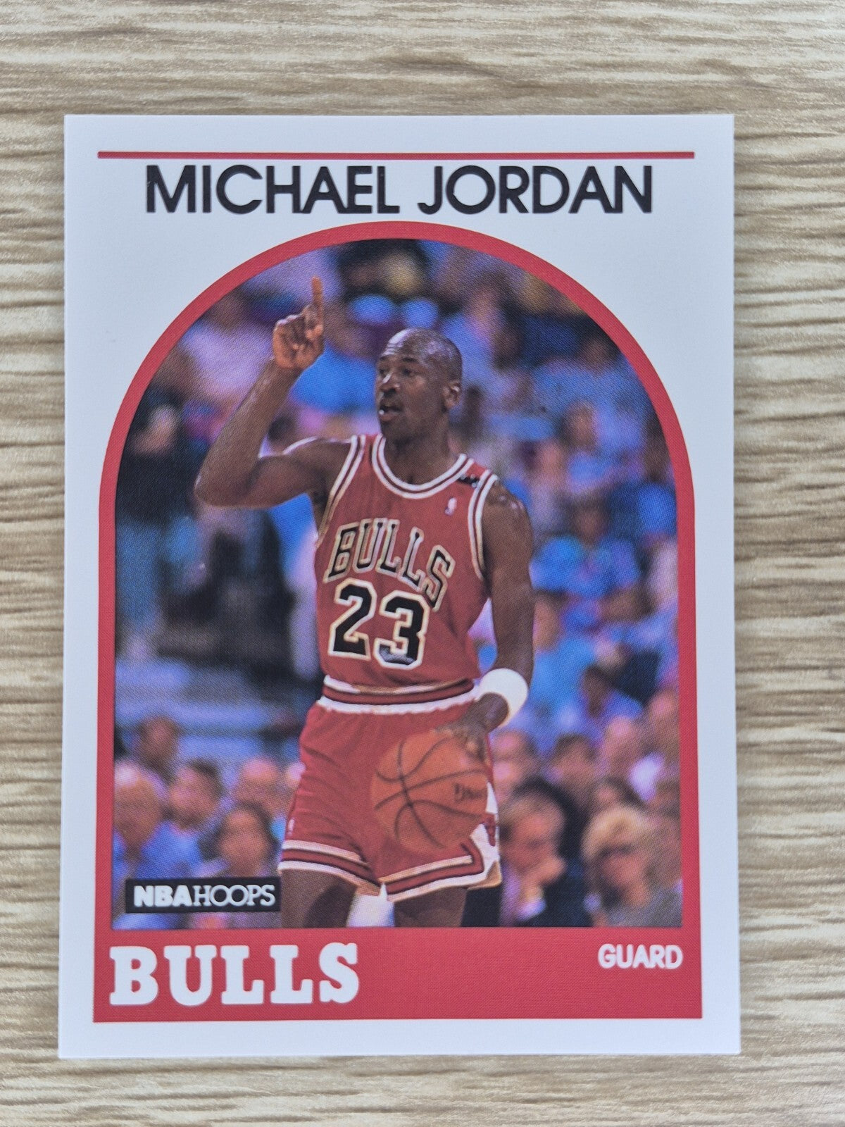 1989-90 Michael Jordan Chicago Bulls NBA Hoops 🔥 Chicago Bulls Rare Card! 🔥