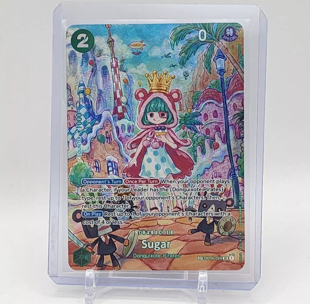 One Piece TCG - Sugar SP OP04-024 - OP06 Wings of Captain - English Boomerang Collectables One Piece TCG - Sugar SP OP04-024 - OP06 Wings of Captain - English Boomerang Collectables