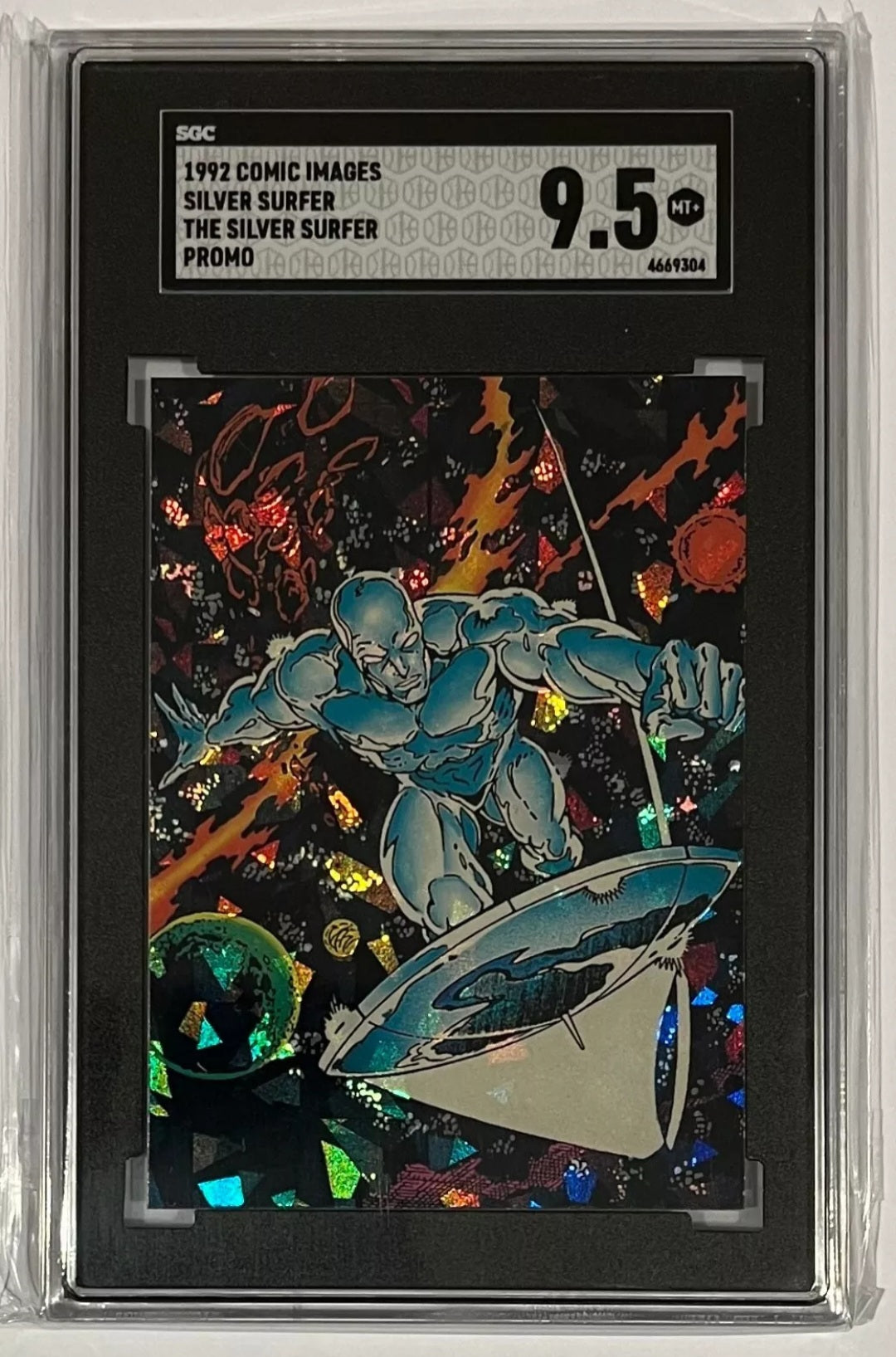 1992 Comic Images The Silver Surfer Promo SGC 9.5