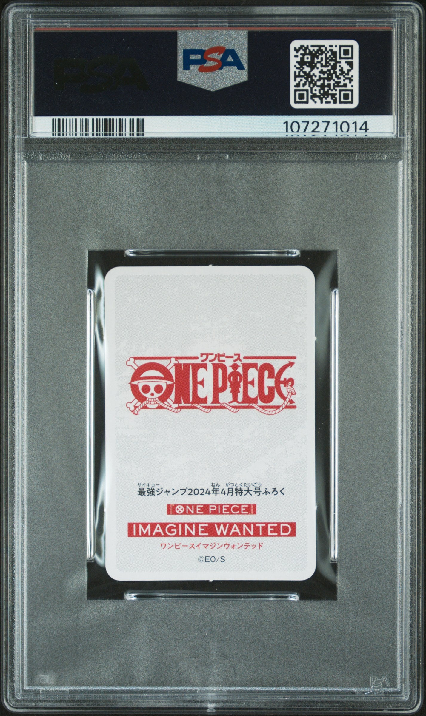 2024 One Piece Imagine Wanted Nico Robin Theme Card PSA 10