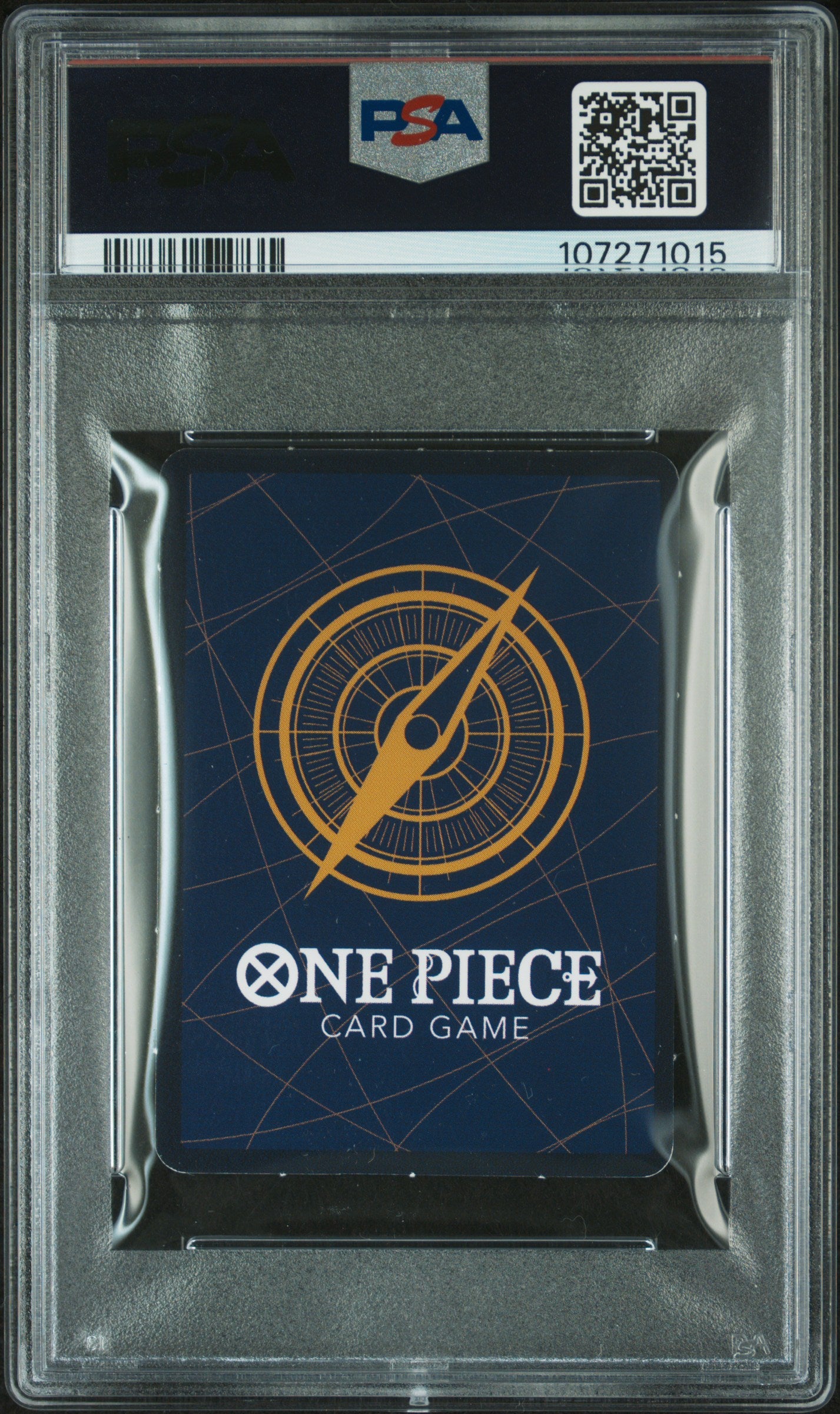 2023 One-Piece Japanese Mini Shanks Manga Perforated OP01-120 - Holo PSA 9