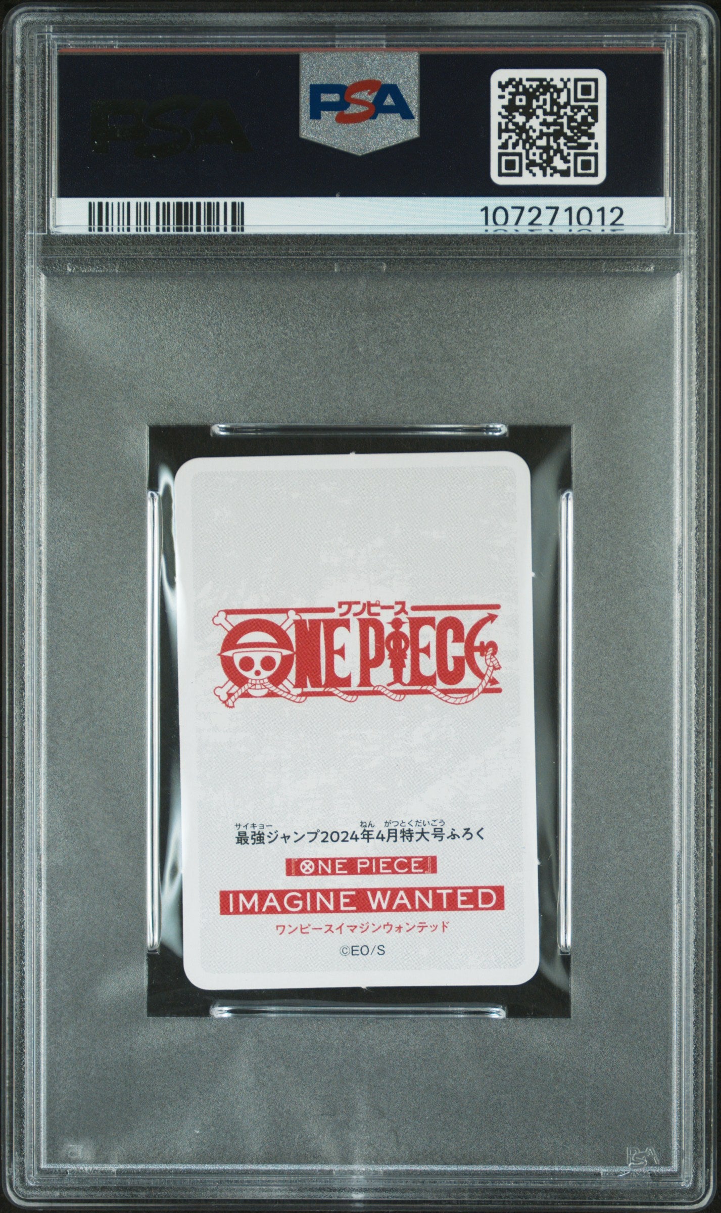 2024 One Piece Imagine Wanted Nami Theme Card PSA 10