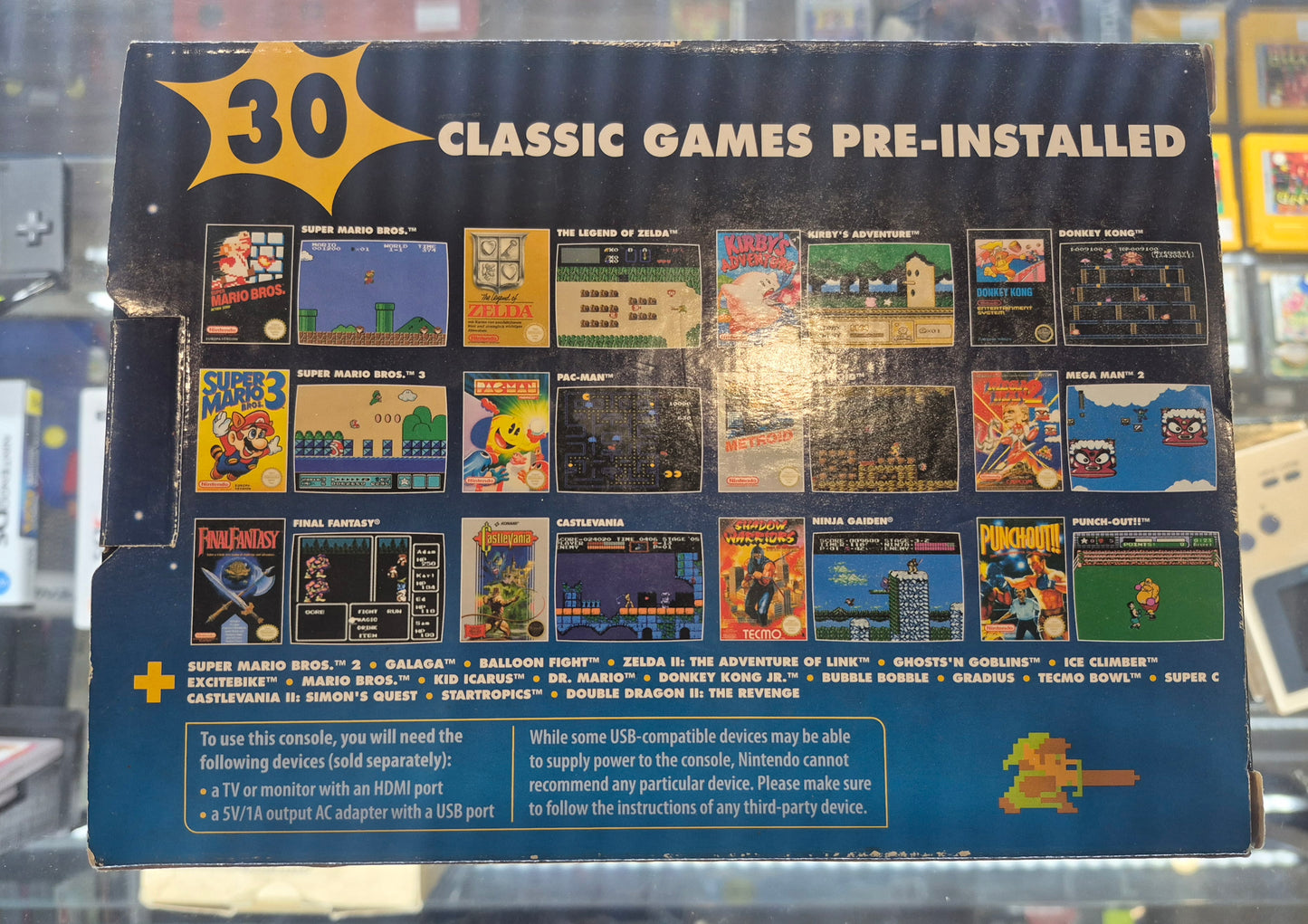 Nintendo Classic Mini Entertainment System NES Over 300 Games CIB