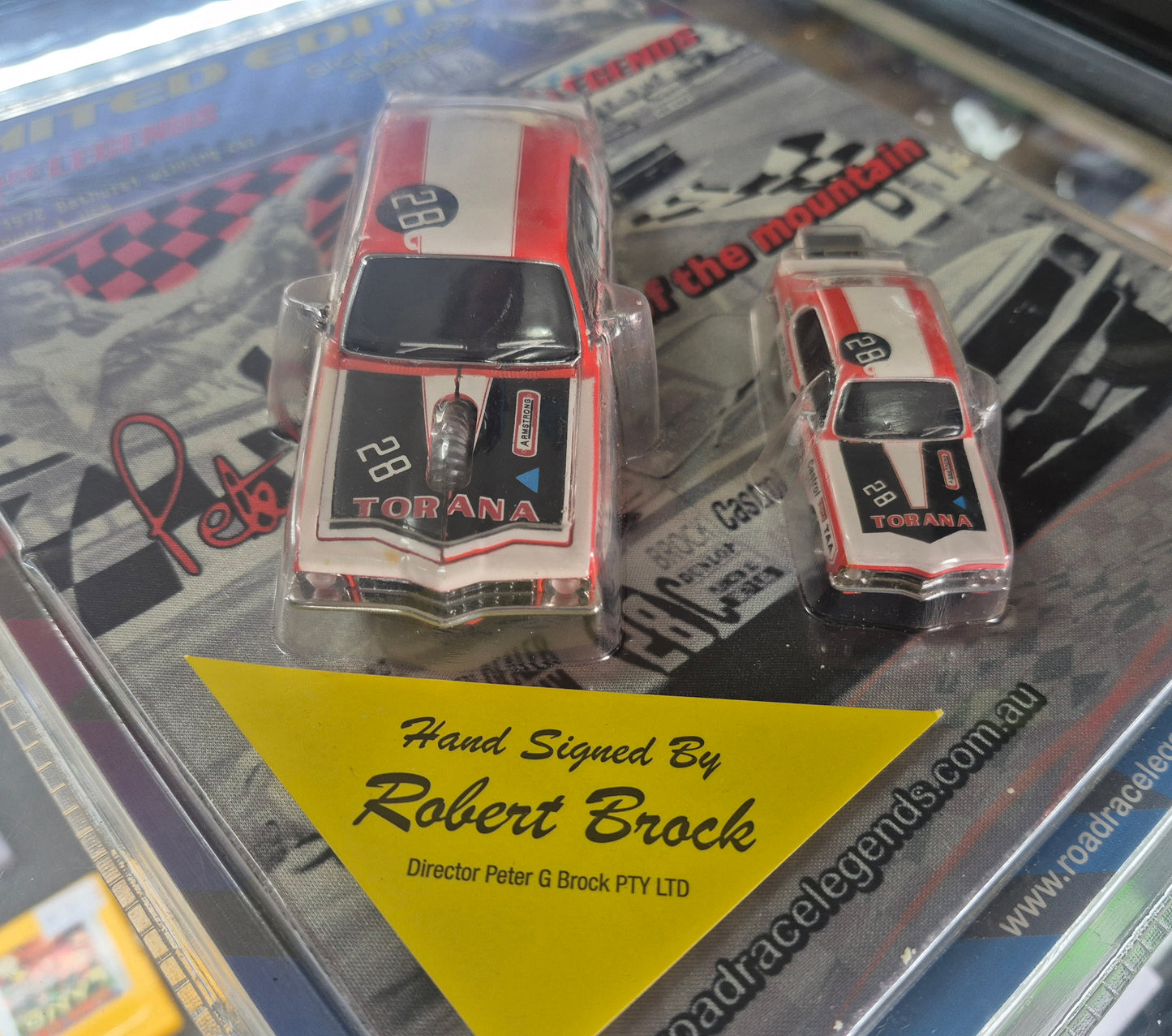 Peter Brock Road Race Legends Signature Series 1/1000 Mouse & USB & Mouse Pad Signed
