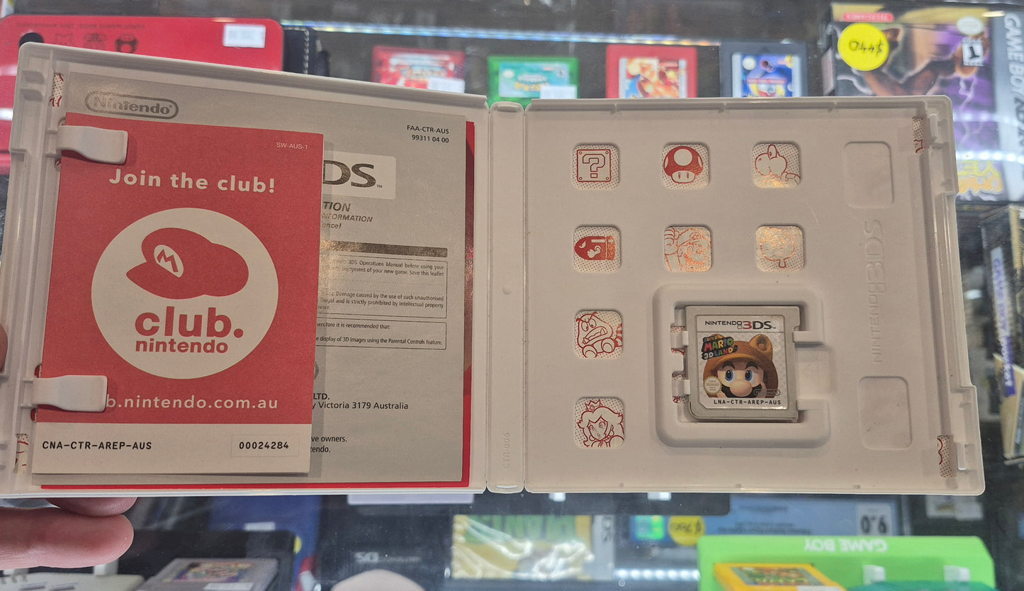 Nintendo 3DS Super Mario 3D Land CIB Tested